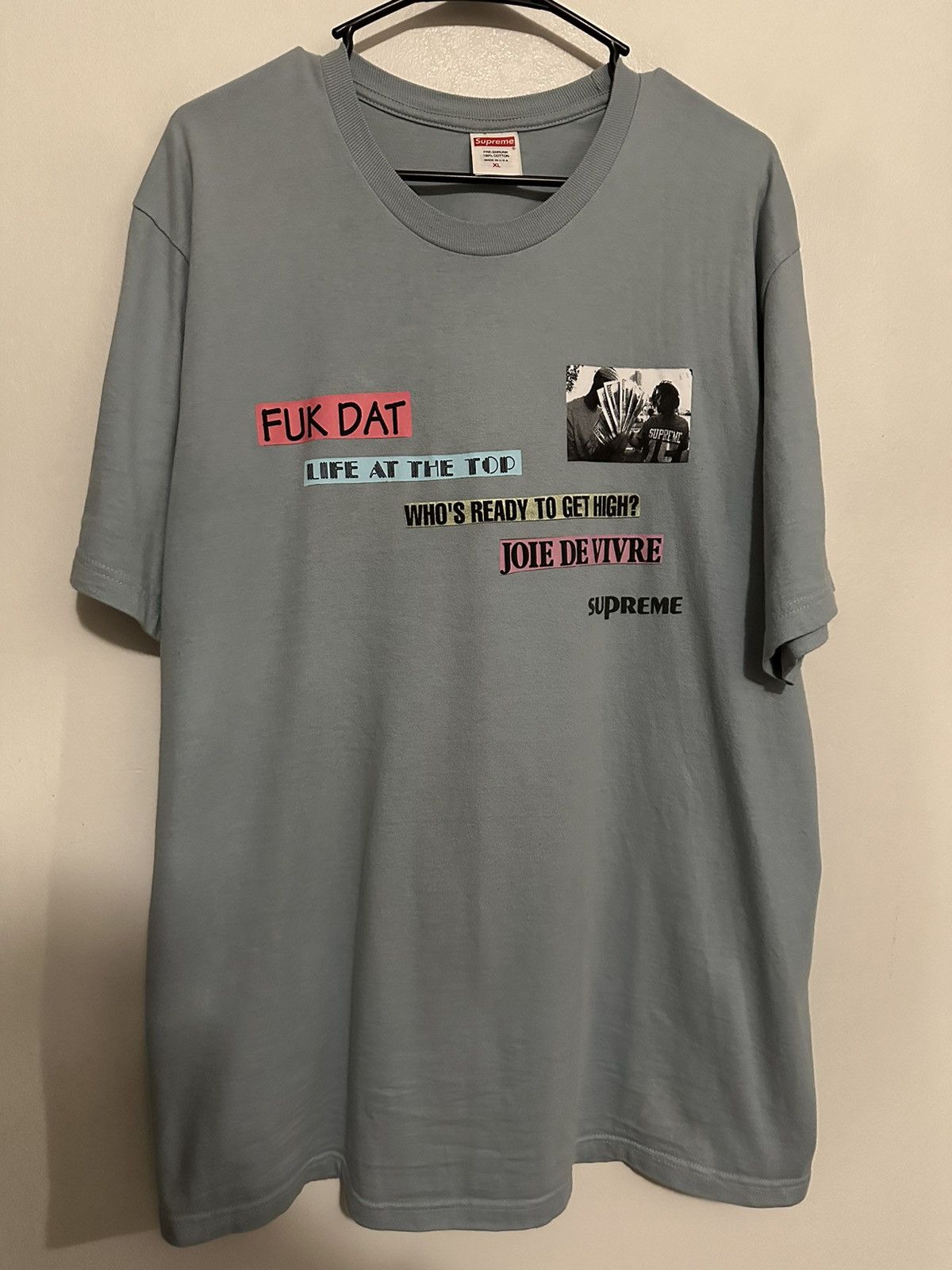 Supreme Supreme Joei De Vivre Tee Size US XL / EU 56 / 4 - 1 Thumbnail