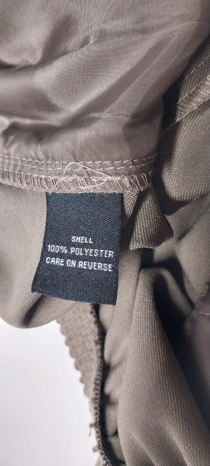 Other Briggs New York Womens 16P Petite Brown Dress Pants Size 38" / US 16 / IT 52 - 4 Thumbnail