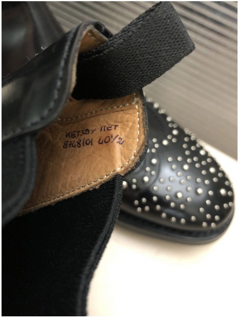 Church's Church's 🇮🇹 Ketsby Met Stud Embellish Chelsea Boots 40.5 NEW Size US 10.5 / IT 40.5 - 7 Thumbnail