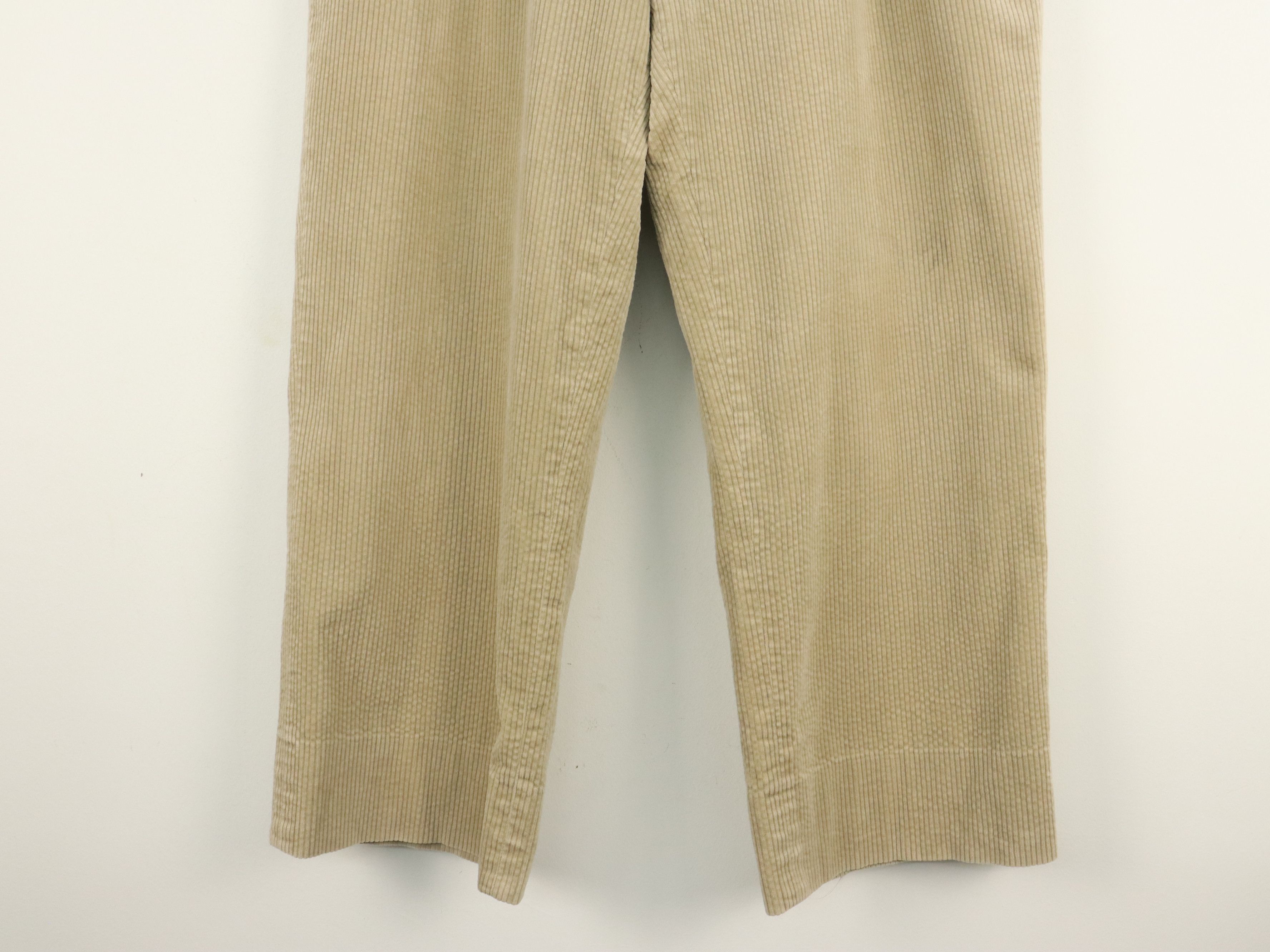 Kenzo Kenzo Corduroy Beige Cream Relaxed Cut Pant Size US 32 / EU 48 - 8 Thumbnail