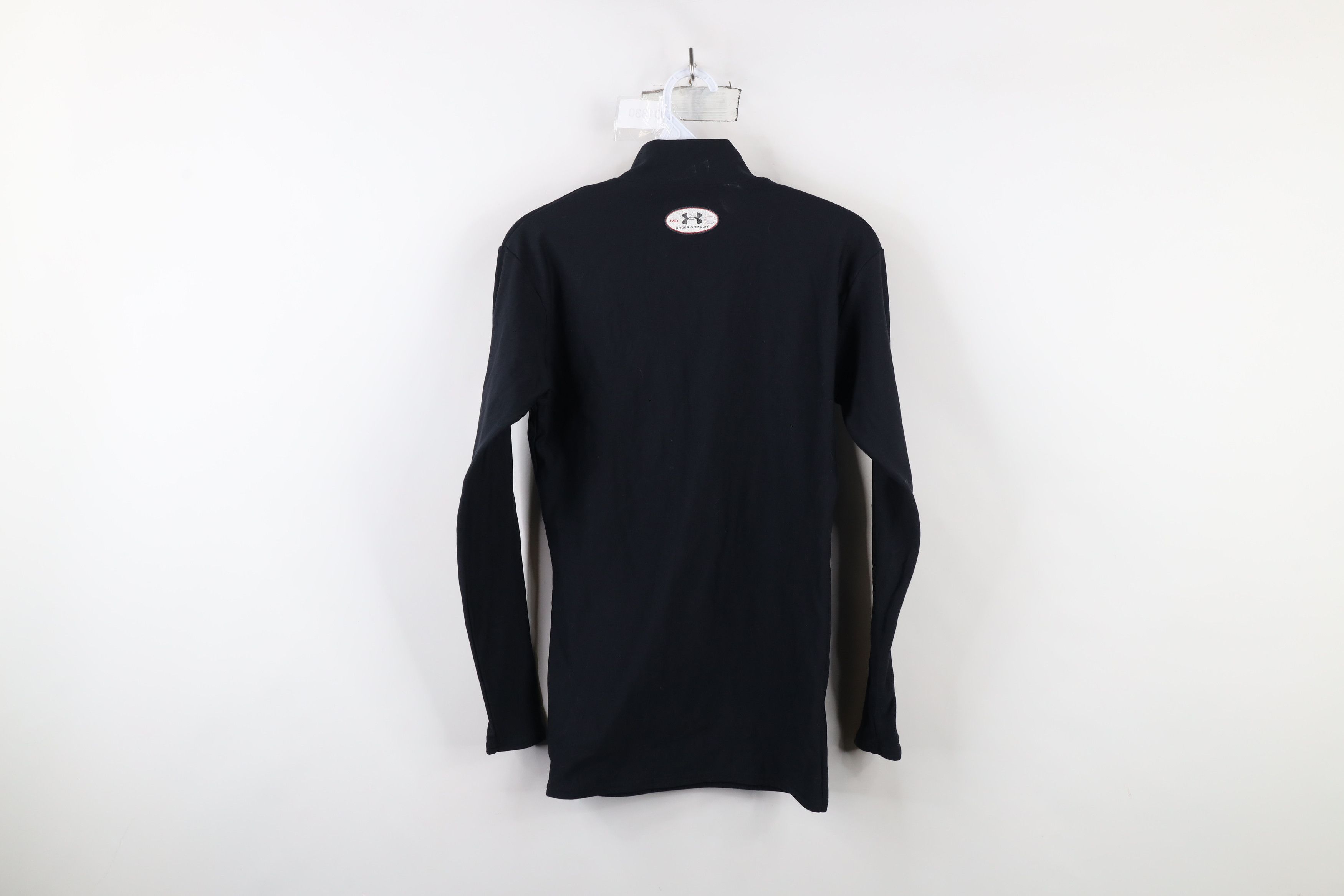 Under Armour × Vintage Under Armour ColdGear Compression Mock Neck T-Shirt Black Size US M / EU 48-50 / 2 - 10 Thumbnail