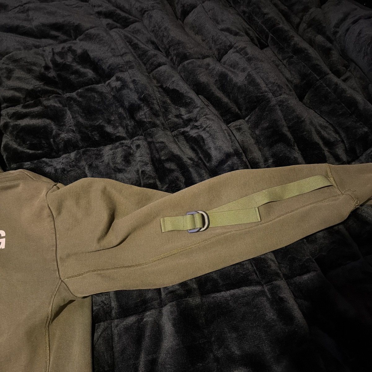 Helmut Lang Helmut Lang Sleeve Strap Hoodie Size US M / EU 48-50 / 2 - 3 Thumbnail