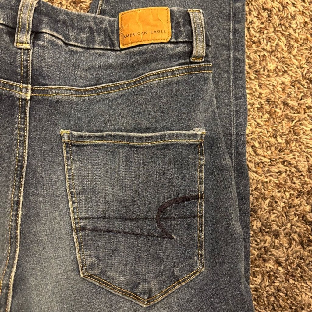 American Eagle Outfitters Women's American Eagle Jegging Jeans Size 28" / US 6 / IT 42 - 2 Thumbnail