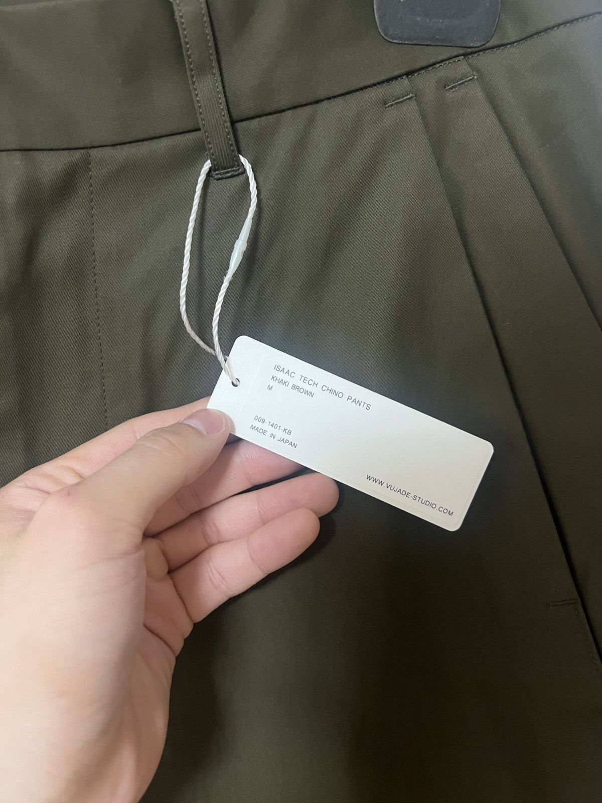 Vuja De Isaac Tech Chino Khaki Brown Size US 32 / EU 48 - 5 Thumbnail