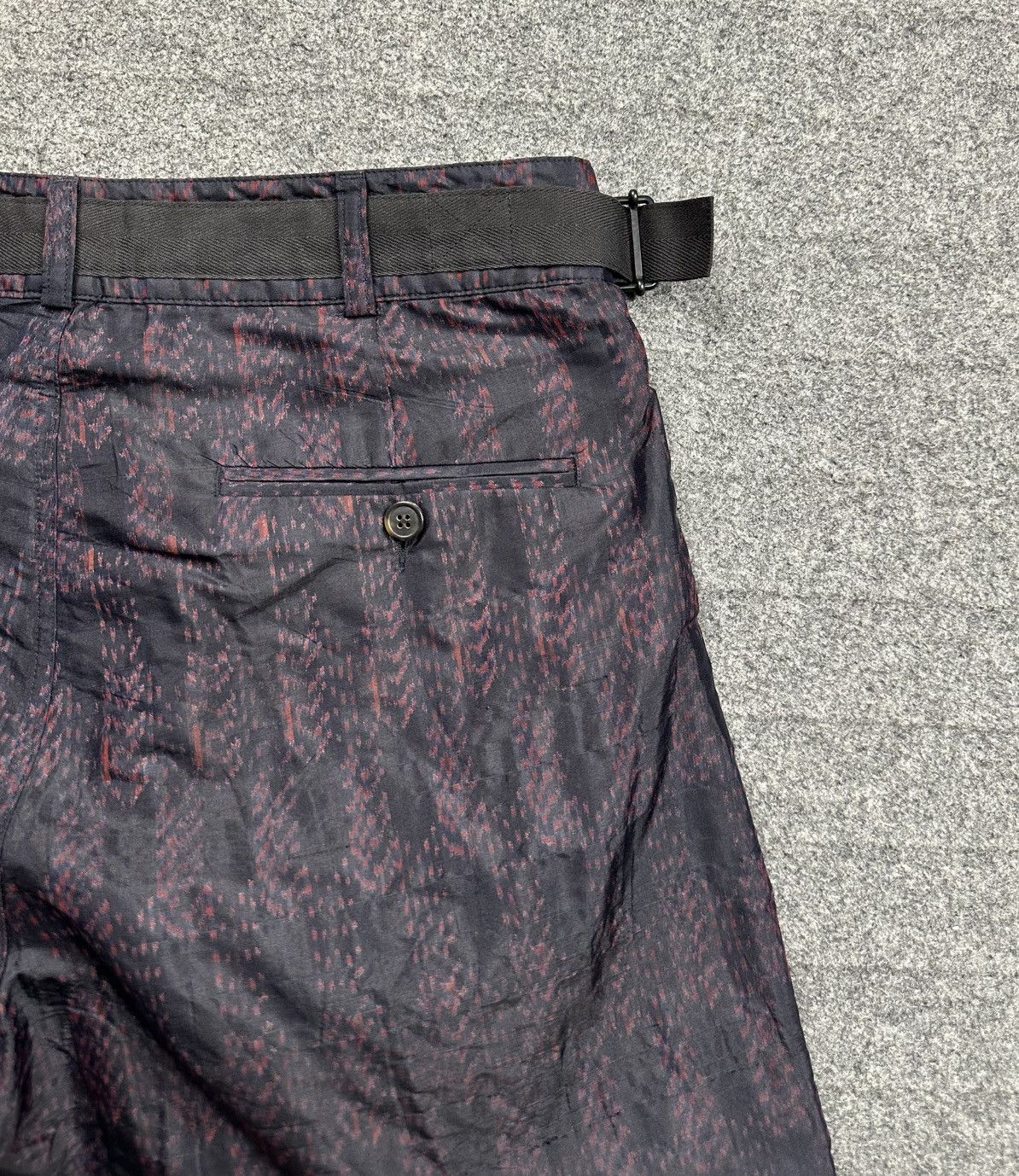 Dries Van Noten Dries Van Noten - Silk Printed Waist Shorts - Side Adjuster Size US 31 - 11 Thumbnail