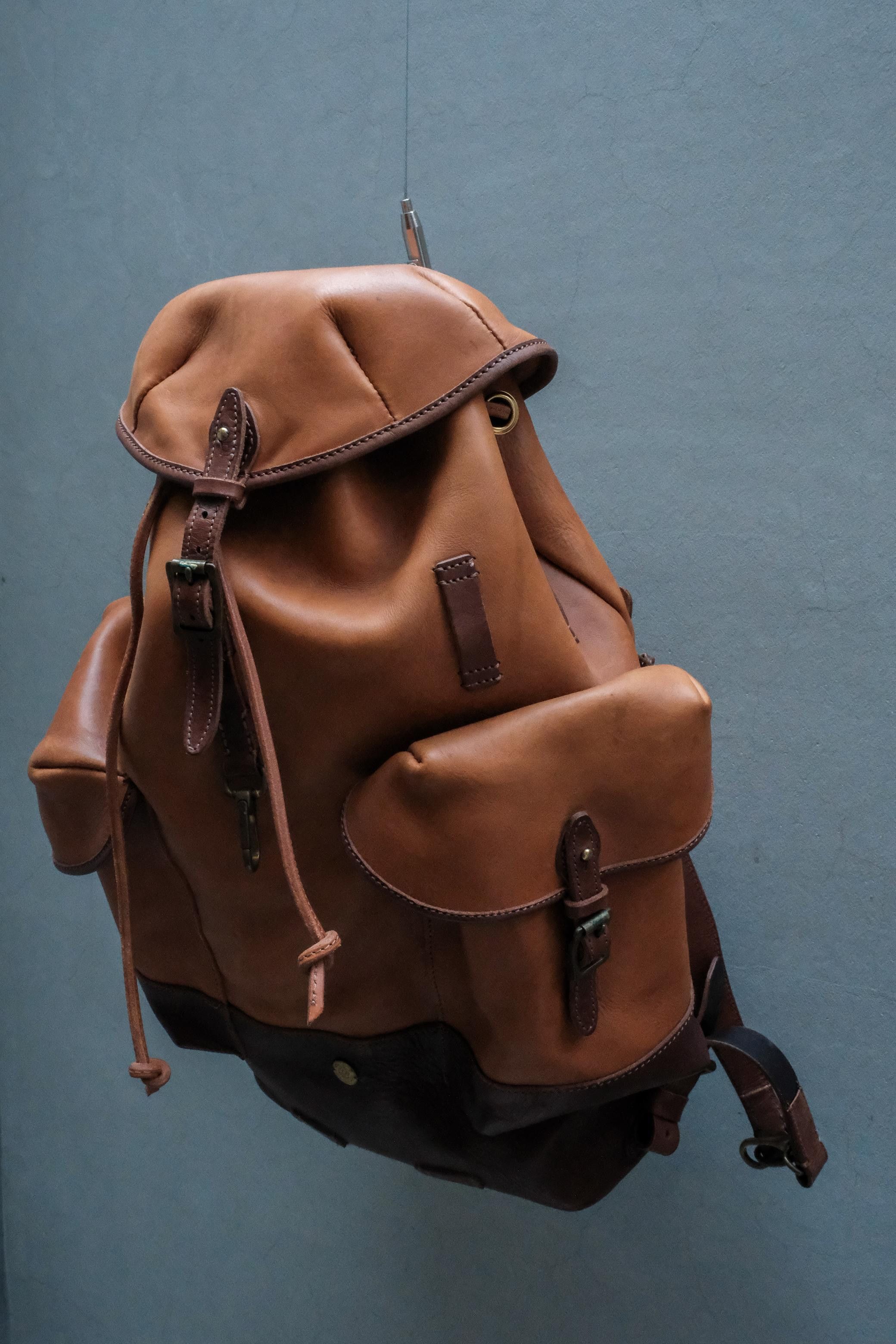 Other HEYOU Handmade Retro Army Backpack Size ONE SIZE - 3 Thumbnail