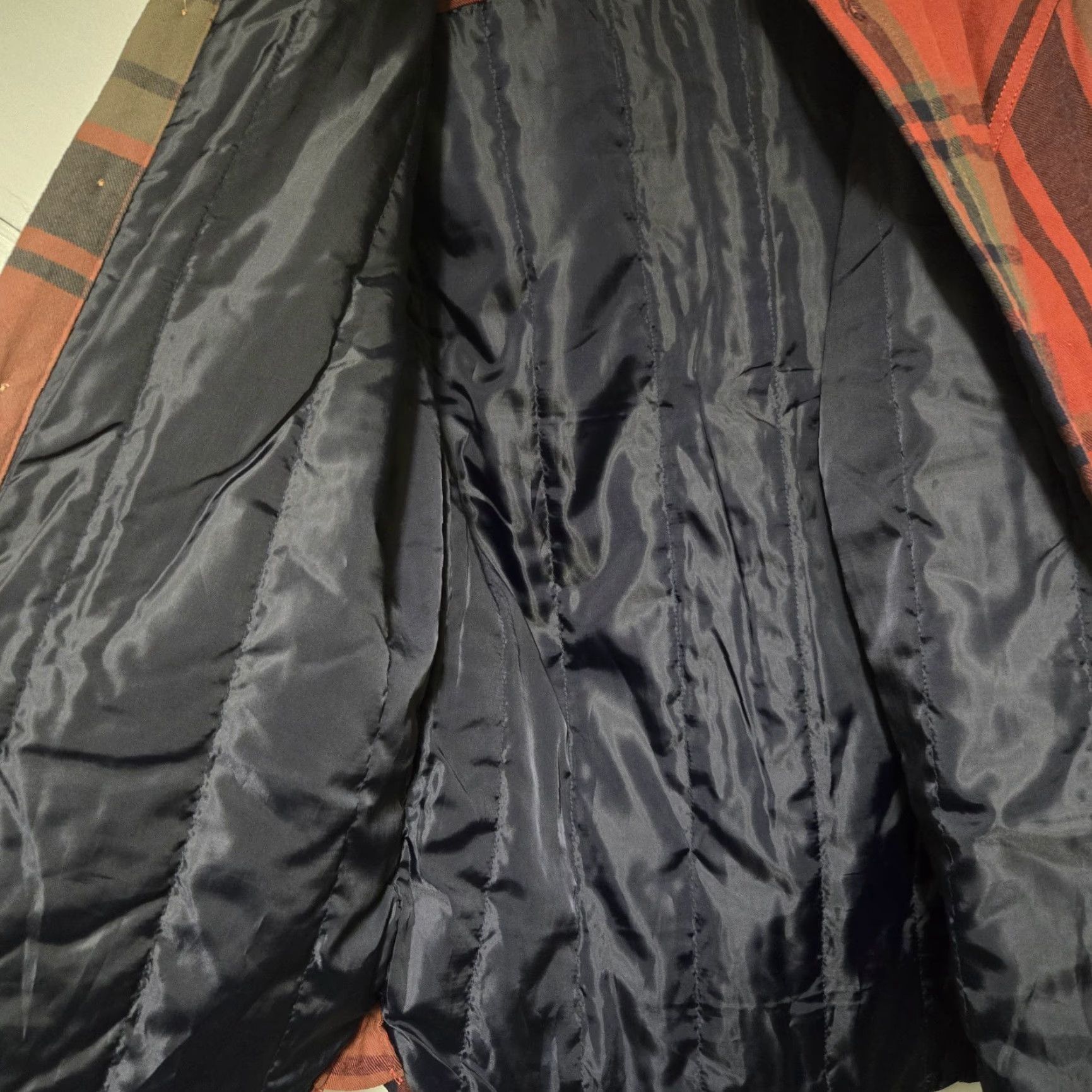 Levi's VINTAGE Levi's Flannel Jacket Mens M Red Brown Plaid Lined Cotton Jacket Size US M / EU 48-50 / 2 - 7 Thumbnail