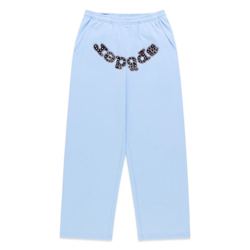 Sp5der SP5DER 'OG Logo Mixed Stone' Rock Blue Sweats Size US 30 / EU 46 - 1 Preview