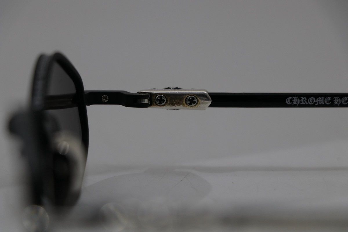 Chrome Hearts Chrome Hearts NIP SLIP Sunglasses Black/Silver New Size ONE SIZE - 10 Thumbnail