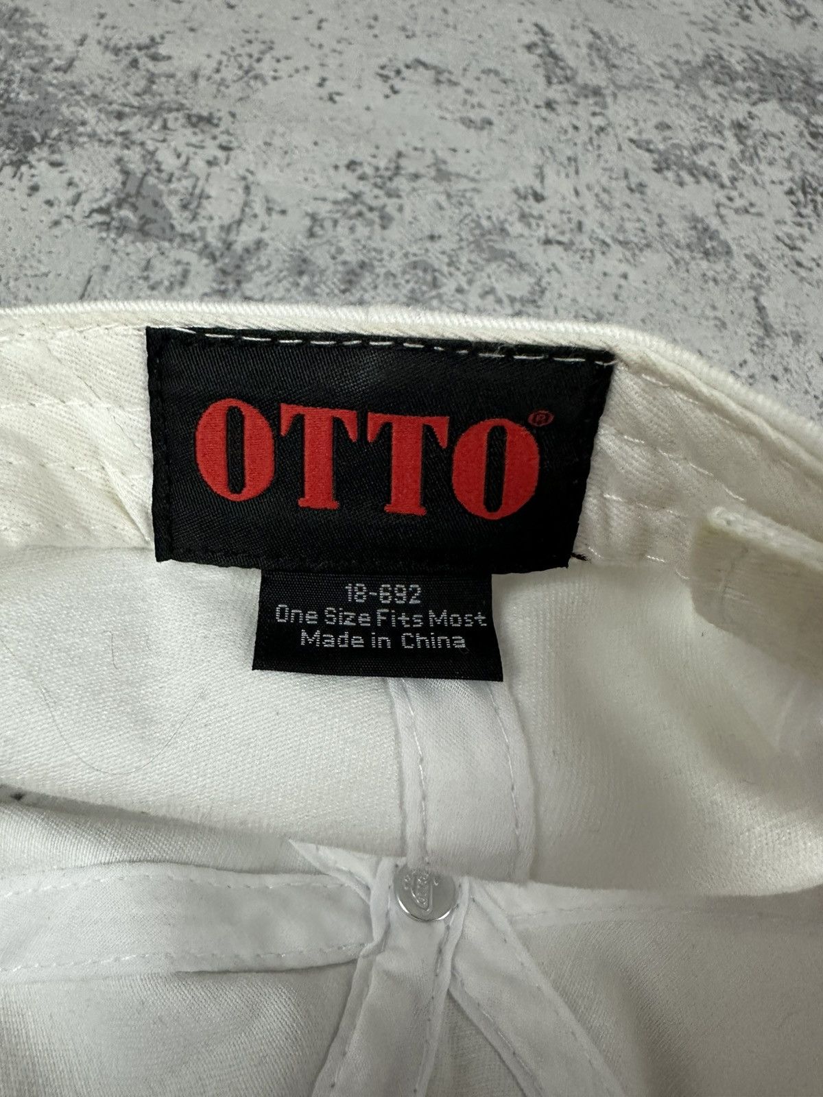 Otto White OTTO Jiu Jitsu Dad Hat Streetwear Cap Size ONE SIZE - 6 Thumbnail