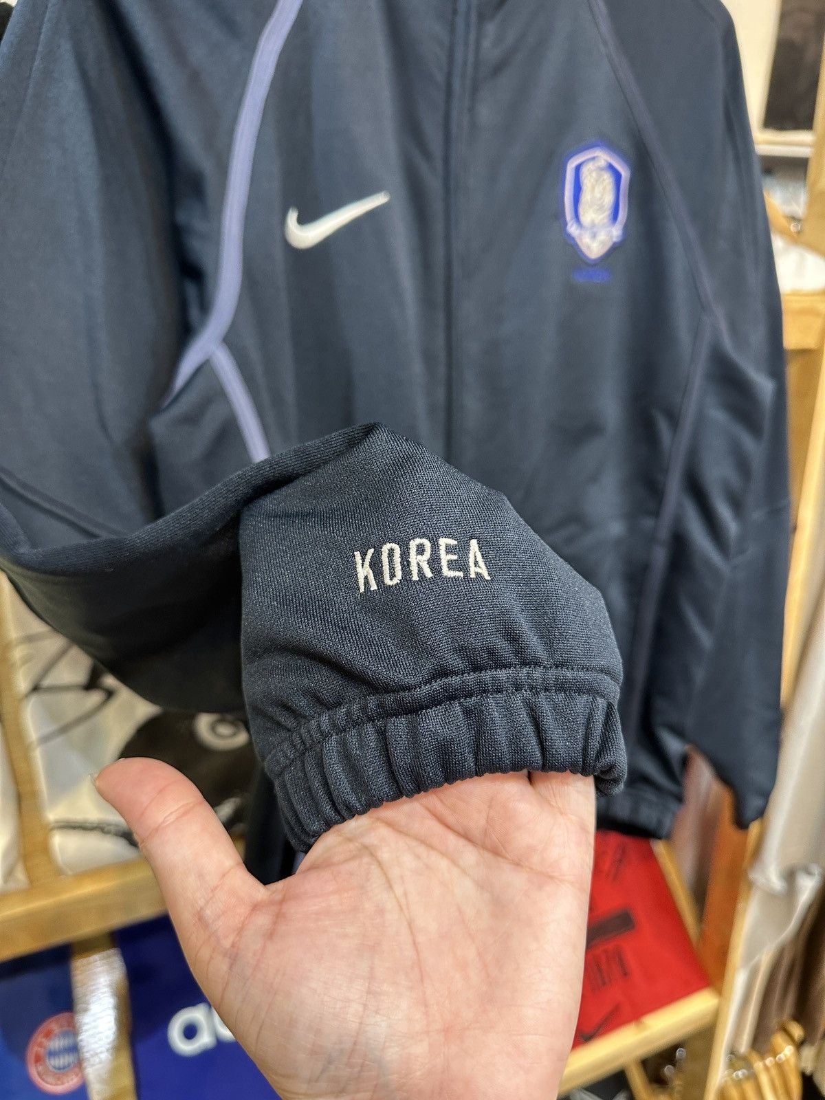 Nike Vintage South Korea 2004-05 Total90 Nike Track Jacket Size US S / EU 44-46 / 1 - 6 Thumbnail