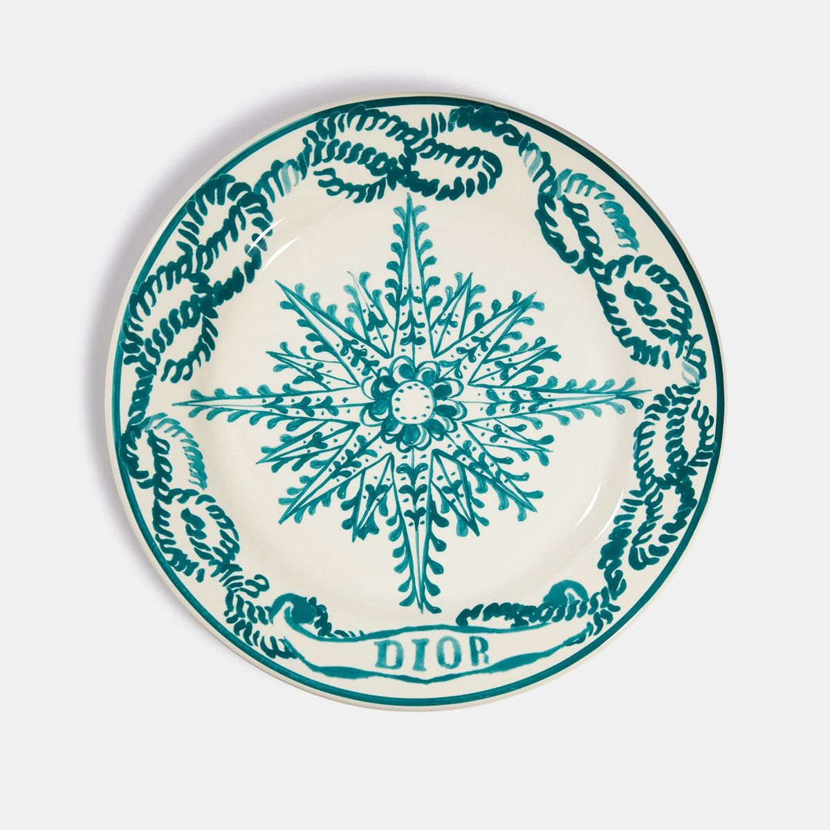 Dior o1bcso1str0624 Size: OS / 8 Dinner Plate in Multicolor Size ONE SIZE - 9 Thumbnail