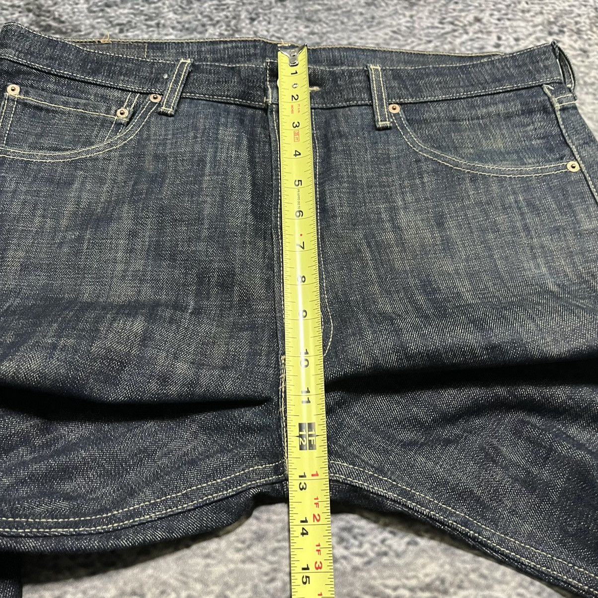 Vintage Vintage 2000s Levi's 501 Button Fly Navy Blue Jeans 36x32 Size US 36 / EU 52 - 12 Thumbnail