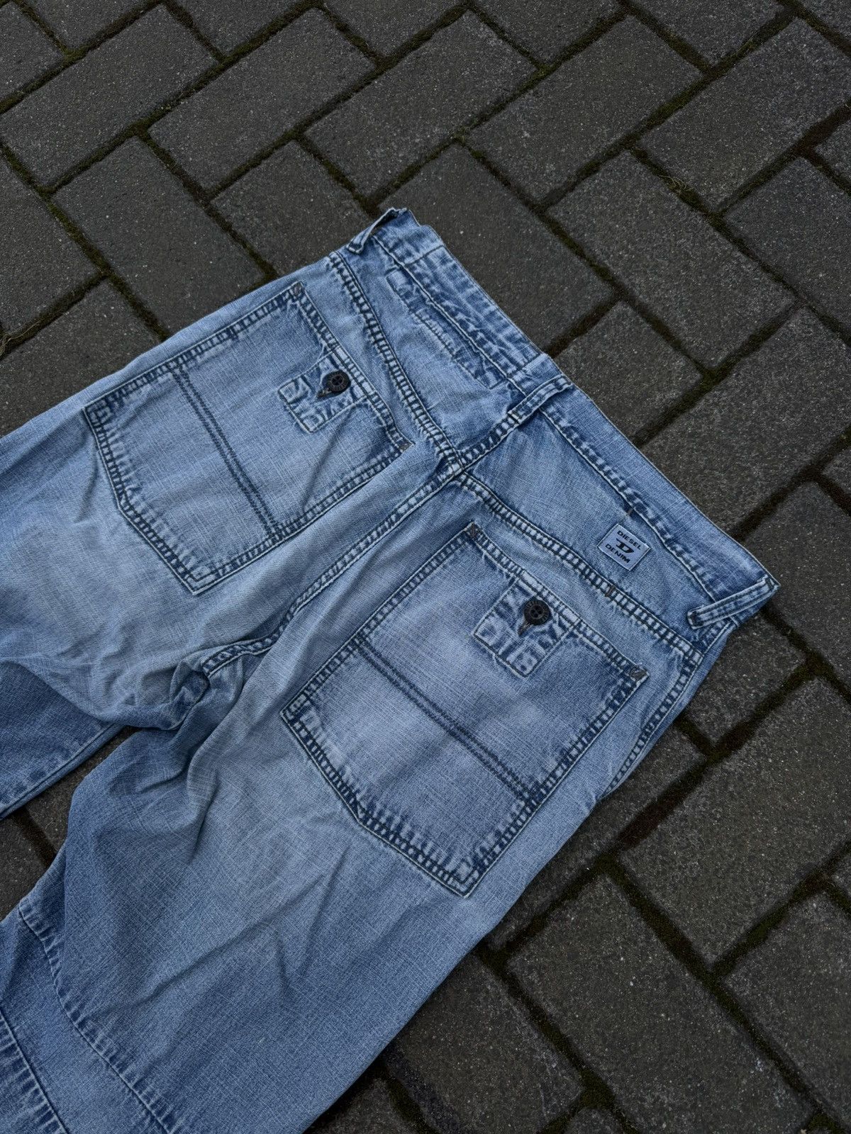 Diesel Vintage Diesel 3D Jeans W31 Denim Pants Y2K Avant-garde Size US 31 - 5 Thumbnail
