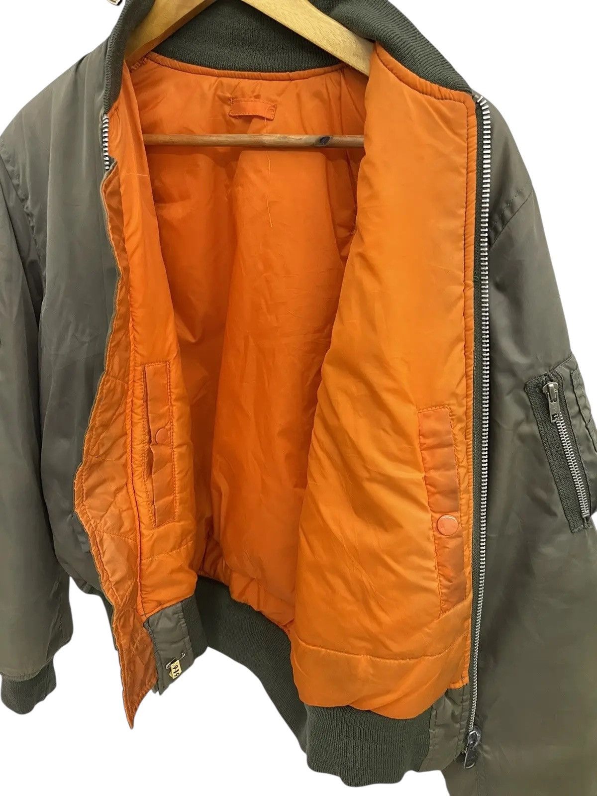 Alpha Industries Alpha Industries MA-1 Flight Jacket Sage Green USAF Bomber Size US M / EU 48-50 / 2 - 10 Thumbnail