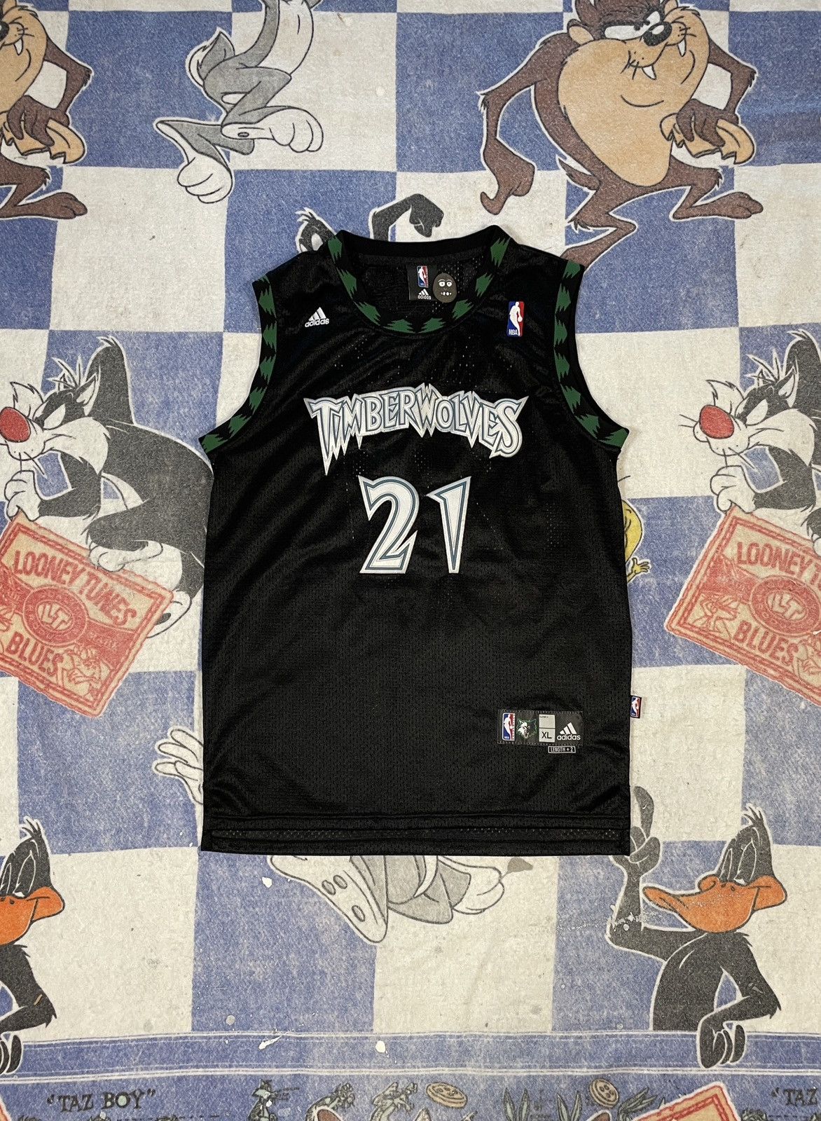 NBA Vintage Minneapolis Timberwolves Kevin Garnett jersey Size US XL / EU 56 / 4 - 1 Thumbnail