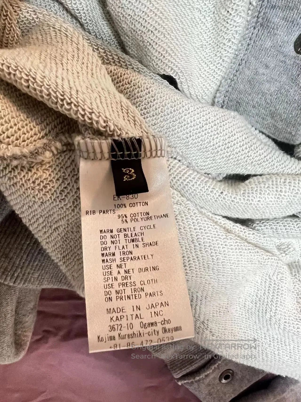 Kapital Kapital Happy Face Cardigan Hoodie . Size US L / EU 52-54 / 3 - 3 Thumbnail