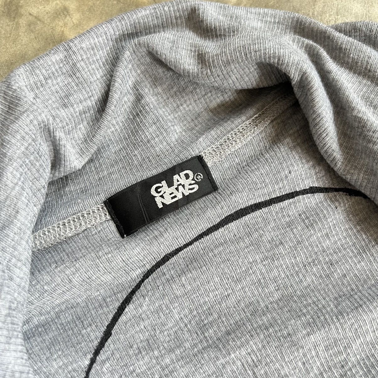 Japanese Brand 2000s Glad News Vkei Style Skull Bones Cardigan Size ONE SIZE - 5 Thumbnail