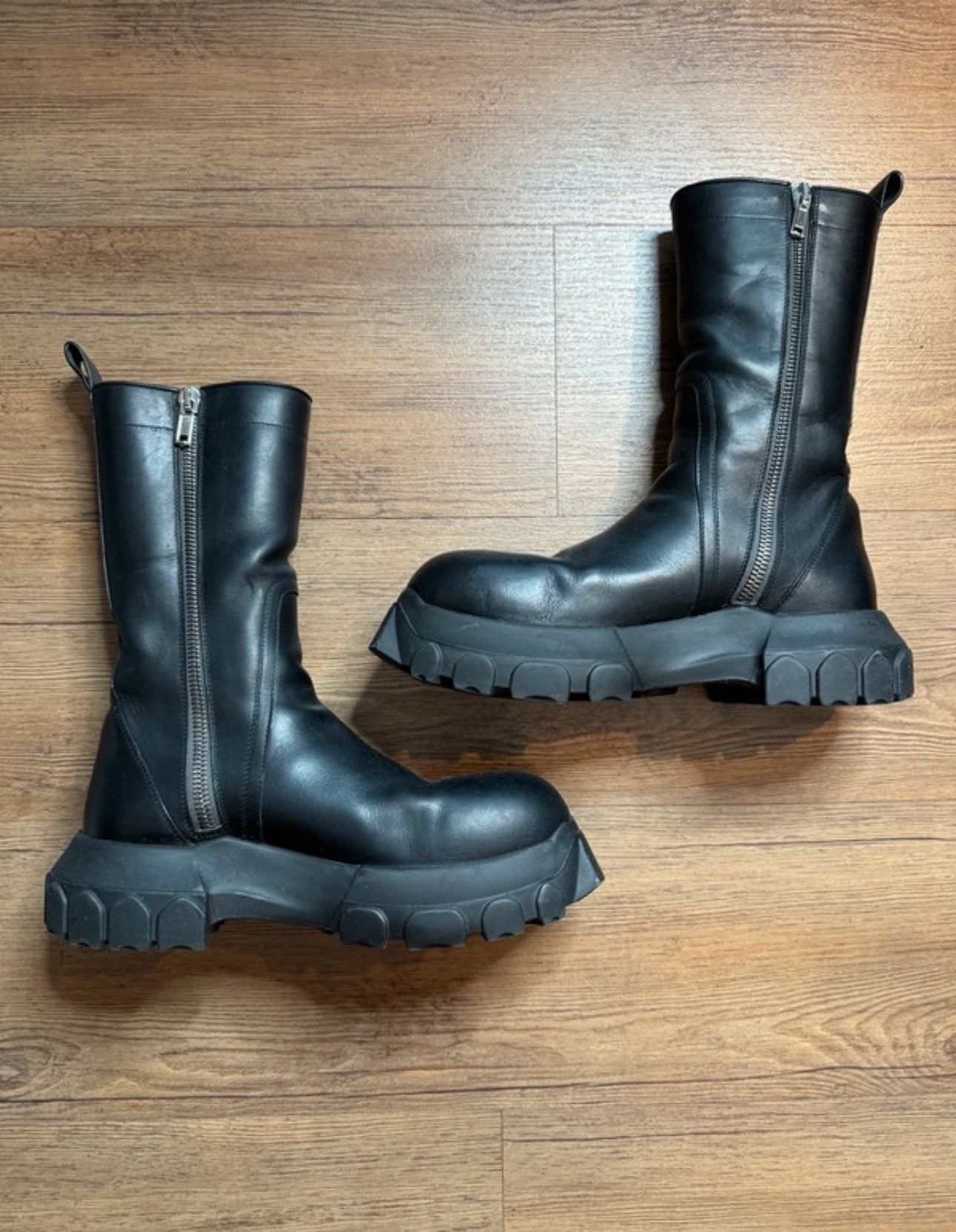 Rick Owens Rick Owens Creeper Bozo Tractor Boots | Grailed