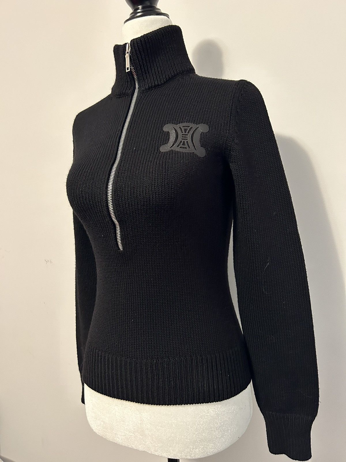 Celine Celine Triomphe Knit Size S / US 4 / IT 40 - 3 Thumbnail