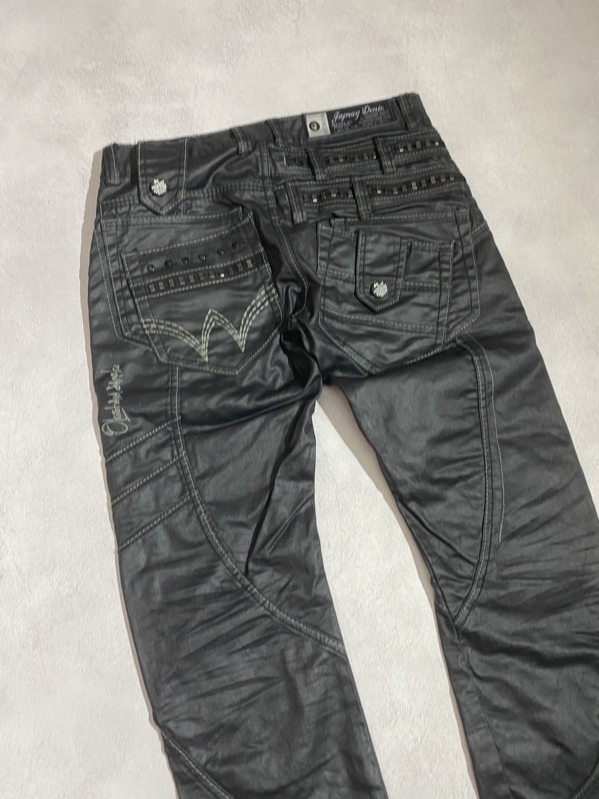 Japanese Brand Japrag Denim By Okishana Samoko Japanese Designer Vintage Size US 31 - 2 Thumbnail
