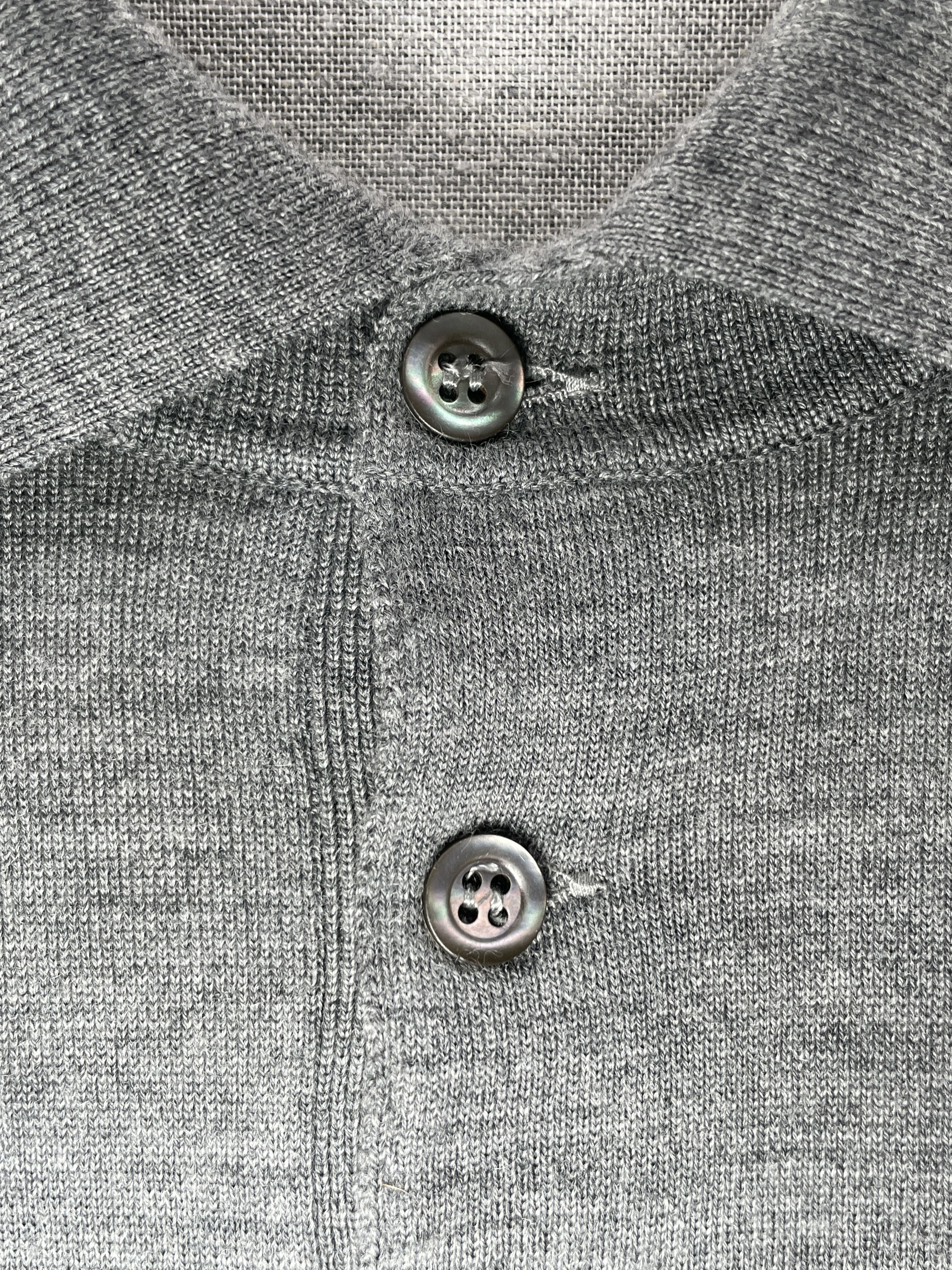 Brunello Cucinelli BRUNELLO CUCINELLI Wool Cashmere Three Button Polo Shirt Size US S / EU 44-46 / 1 - 5 Thumbnail