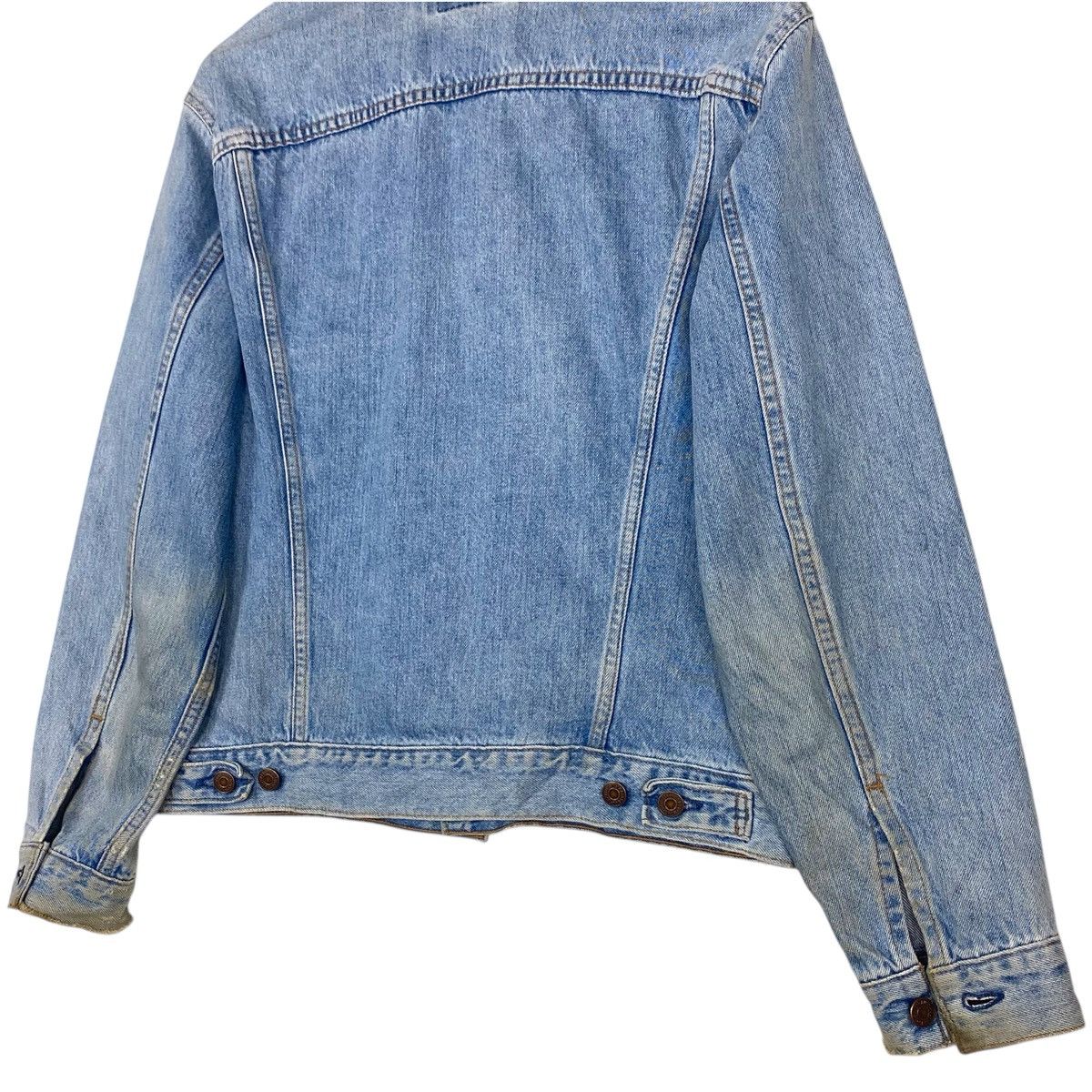 Levi's Vintage Clothing 💥 80s LEVIS VINTAGE DENIM TRUCKER JACKET SUNFADED Size US M / EU 48-50 / 2 - 7 Thumbnail