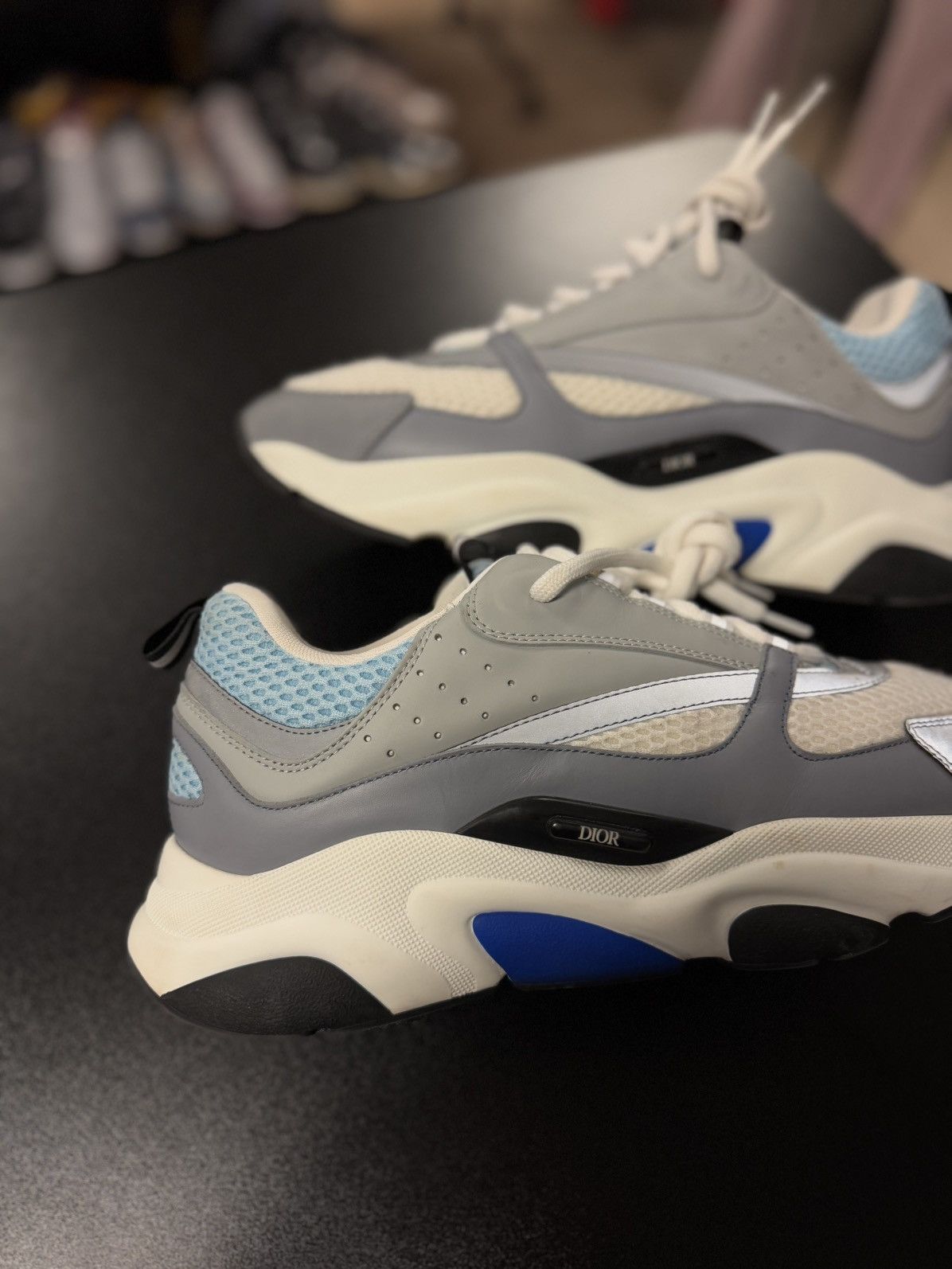 Dior Dior B22 Blue White Size 44EU/11US Clean 🧼 Size US 11 / EU 44 - 2 Thumbnail