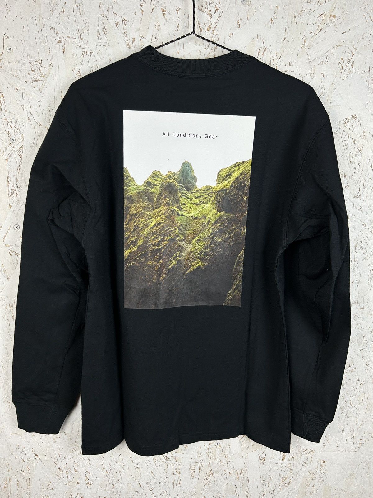 Nike ACG NWT Nike ACG “Iceland Info” Long Sleeve T-Shirt Black XS Size US XS / EU 42 / 0 - 5 Thumbnail