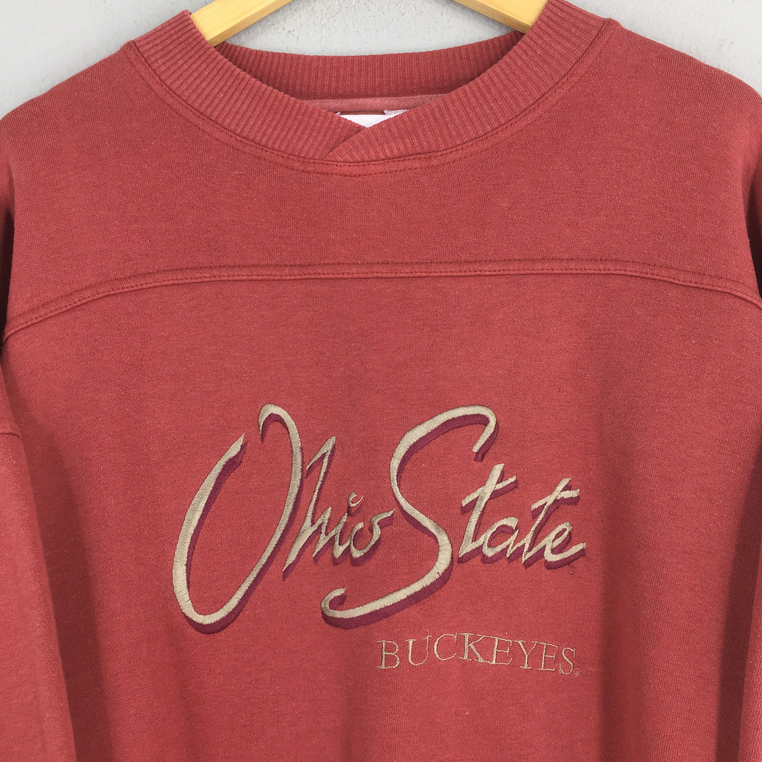 NCAA × Vintage Vintage Ohio State Buckeyes NCAA Sweatshirt 2XLarge Size US XXL / EU 58 / 5 - 2 Thumbnail
