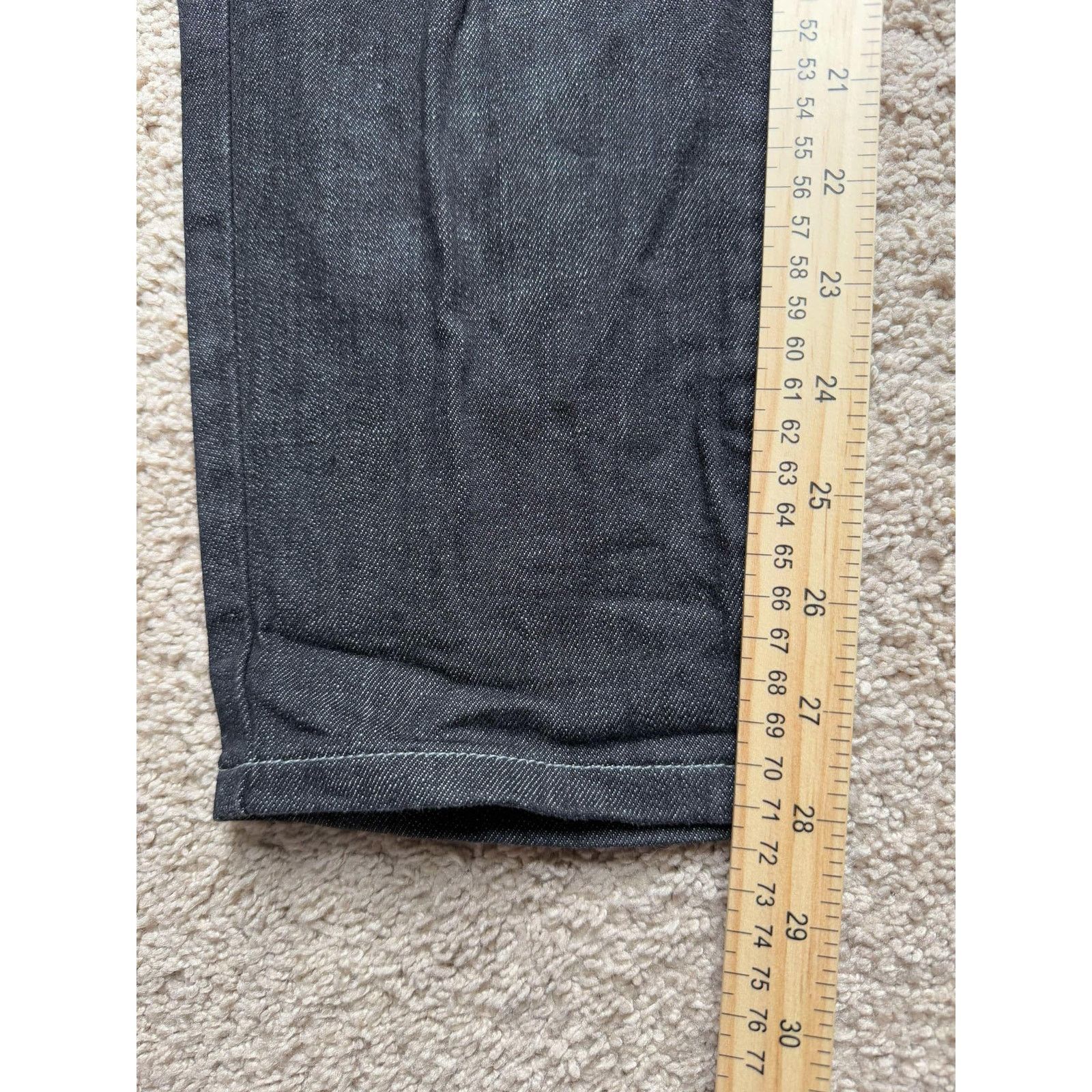 Eileen Fisher Eileen Fisher Mid Rise Straight Leg Jeans Denim Dark Wash Size 28" / US 6 / IT 42 - 5 Thumbnail