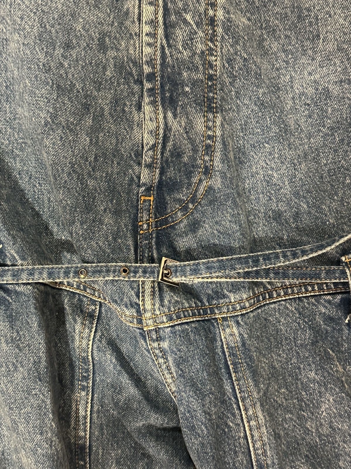 Jacquemus Jacquemus Blue Le Chouchou 'Le de Nîmes Criollo' Jeans Size US 31 - 3 Thumbnail