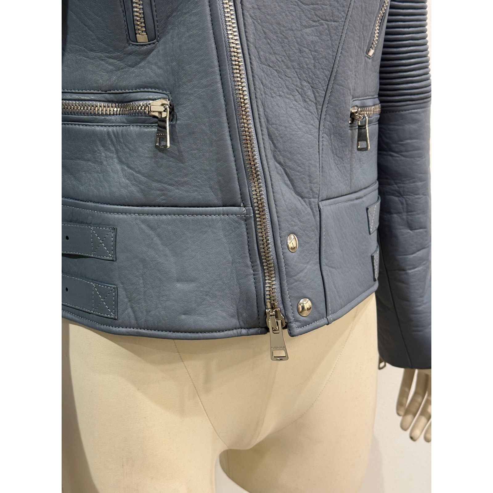 Gucci A/W2014 Gucci biker leather jacket Size ONE SIZE - 6 Thumbnail