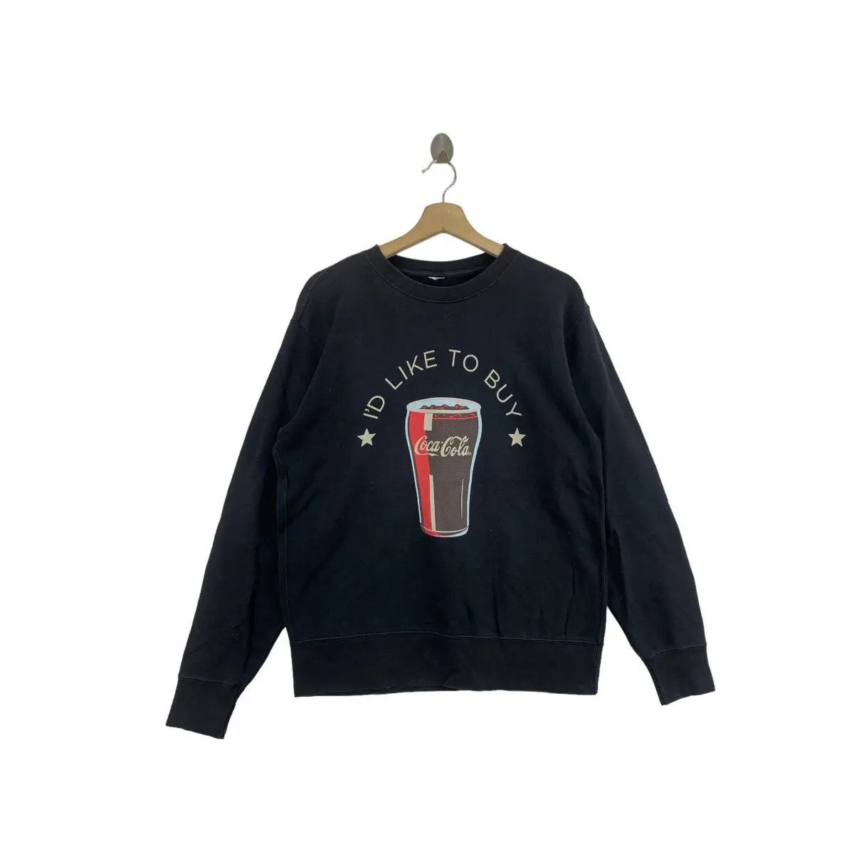 Coca Cola UNIQLO x COKE COCA COLA I Like To Buy Sweatshirt Sweater Size L / US 10 / IT 46 - 1 Thumbnail