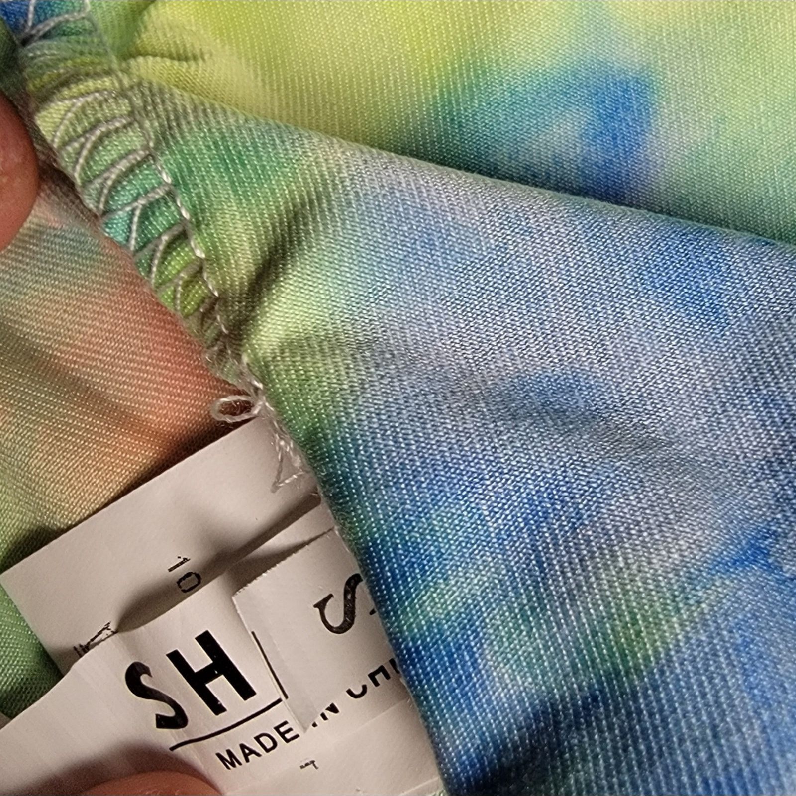 Shein SHEIN Rainbow Tie Dye Cropped Cami Tank Top Size S / US 4 / IT 40 - 6 Thumbnail