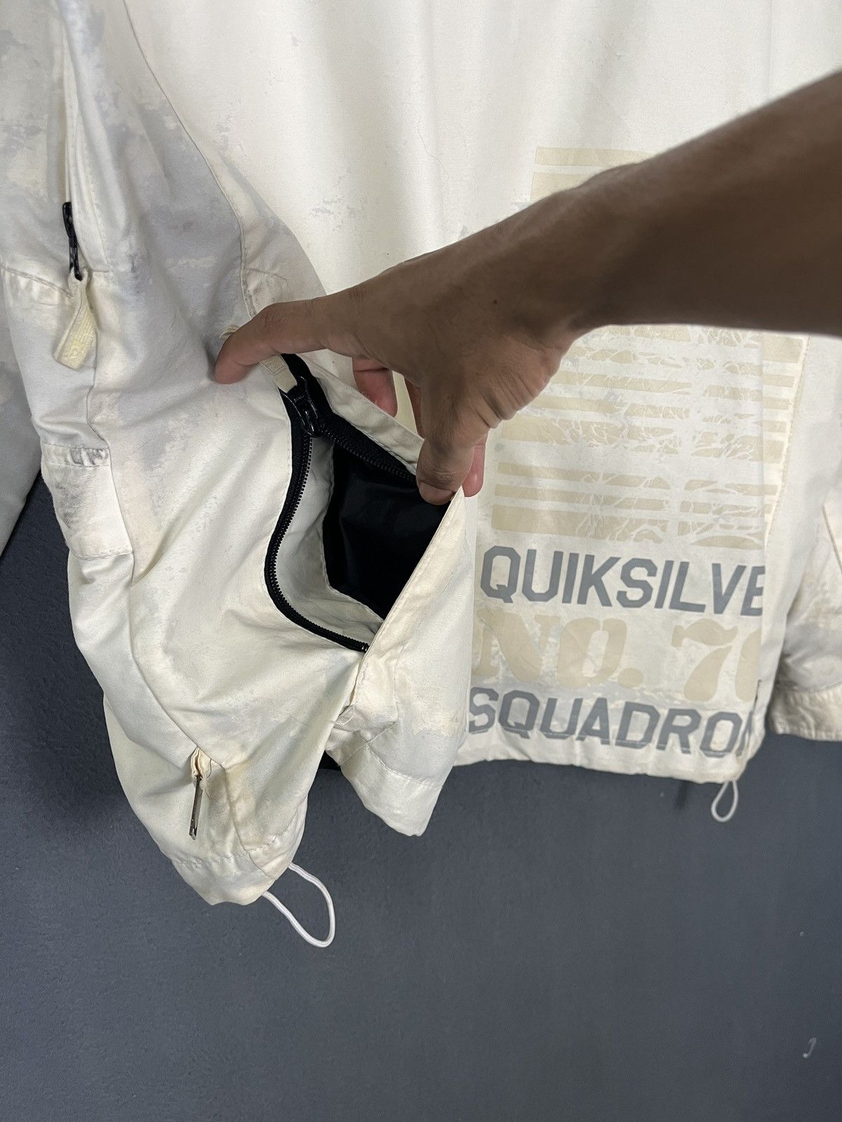 Quiksilver × Vintage Quiksilver Squadron No. 70 Gorpcore Style Utility Jacket Size US M / EU 48-50 / 2 - 19 Thumbnail