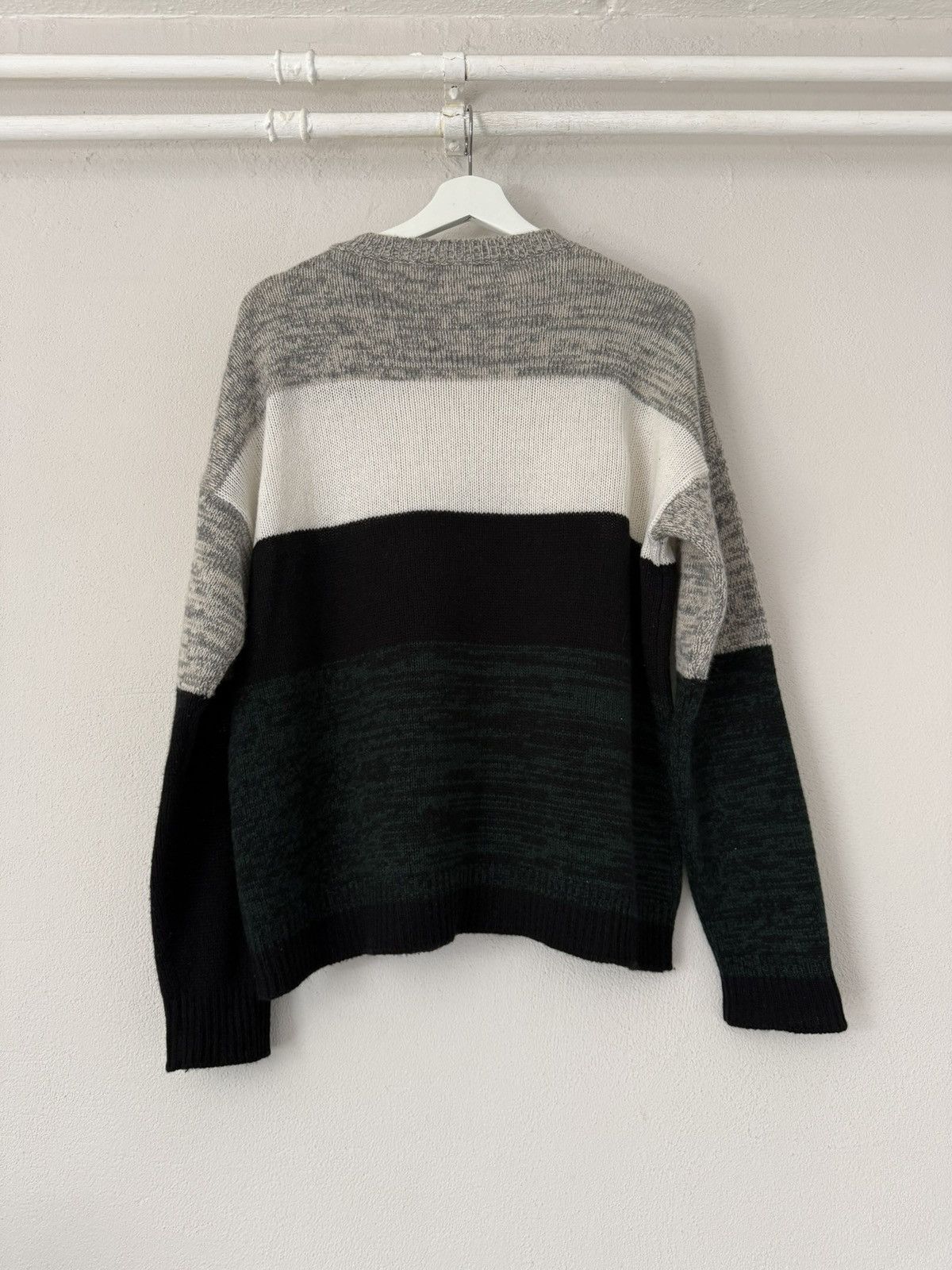 Marni Color Block Knit Sweater with Gradient Panels Size US M / EU 48-50 / 2 - 8 Thumbnail