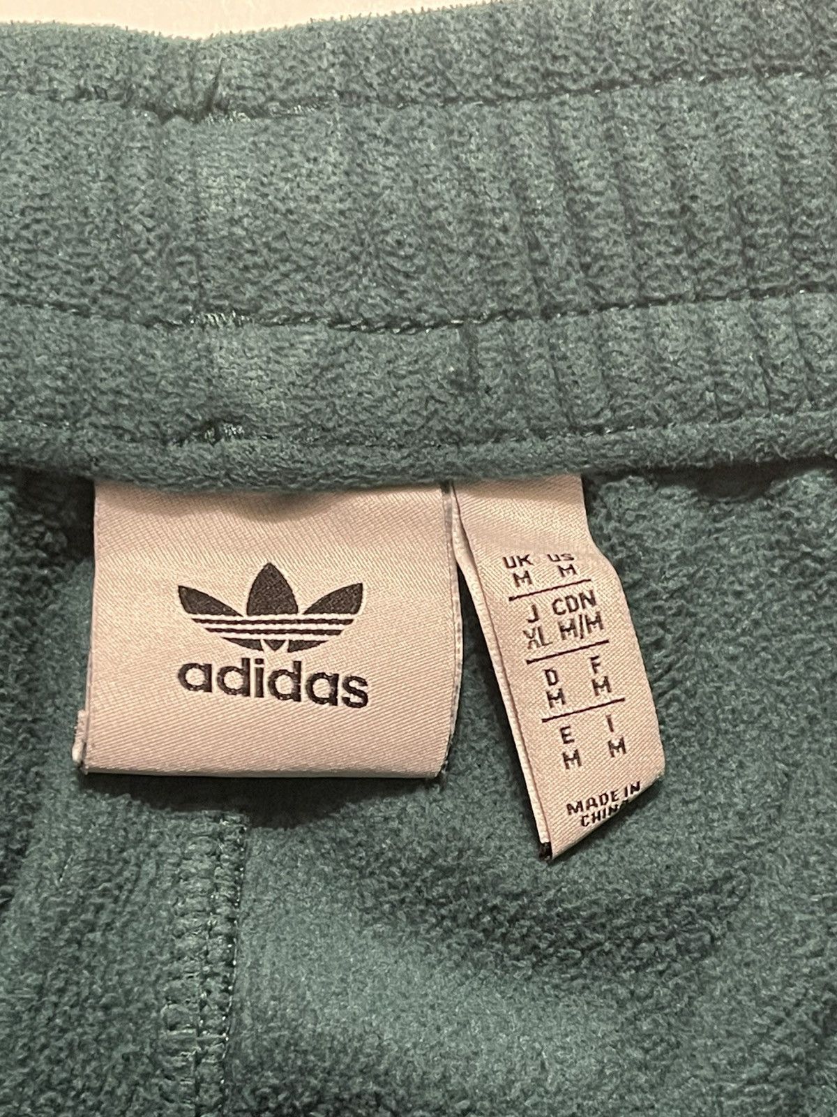 Adidas Adidas Originals Green Wander Hour Polar Fleece Pants Size US 36 / EU 52 - 7 Thumbnail