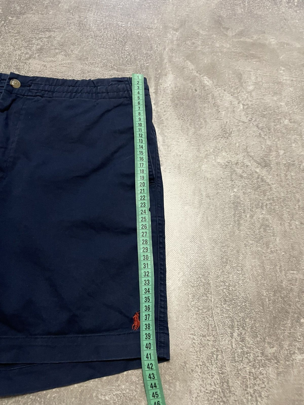 Polo Ralph Lauren × Vintage Vintage Polo Ralph Lauren Navy Blue Cotton Shorts Size 32 Size US 32 / EU 48 - 17 Thumbnail
