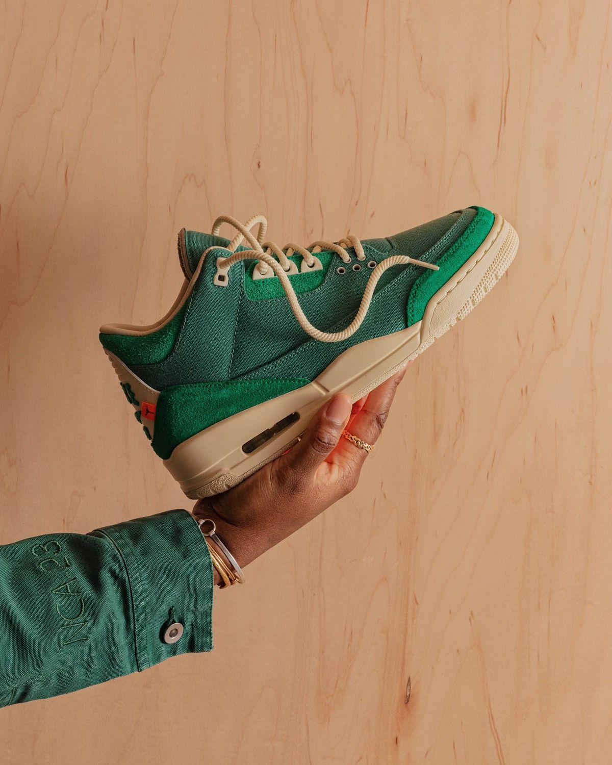 Jordan Brand FZ7974-300 AJ3 AiR JORDAN 3 OG SP BiCOASTAL MALACHiTE FOSSiL Size US 10 / EU 43 - 1 Thumbnail