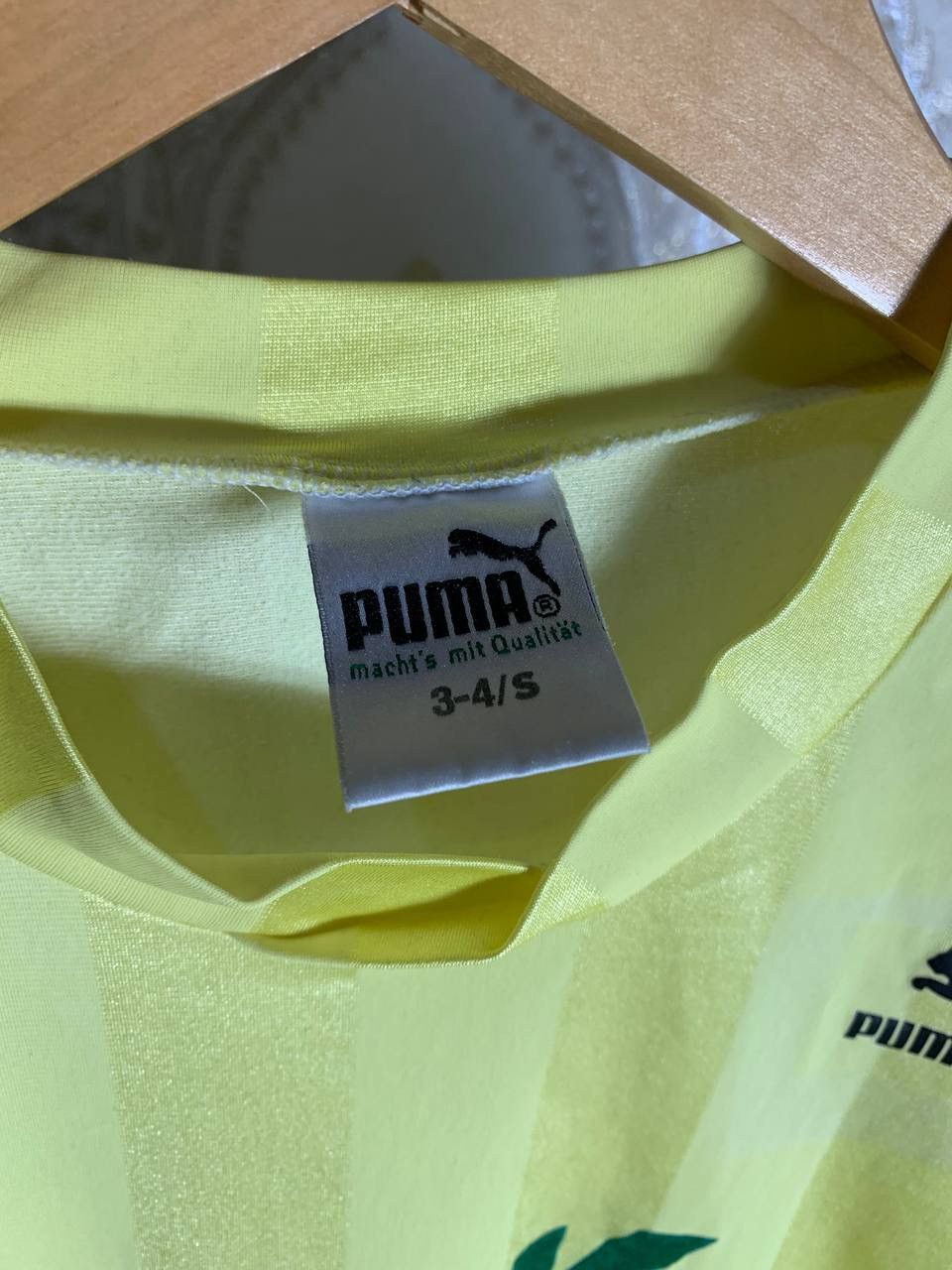 Vintage VERY RARE PUMA FC LEIPZIG GERMANY RETRO SOCCER JERSEY 90s Size US S / EU 44-46 / 1 - 3 Thumbnail