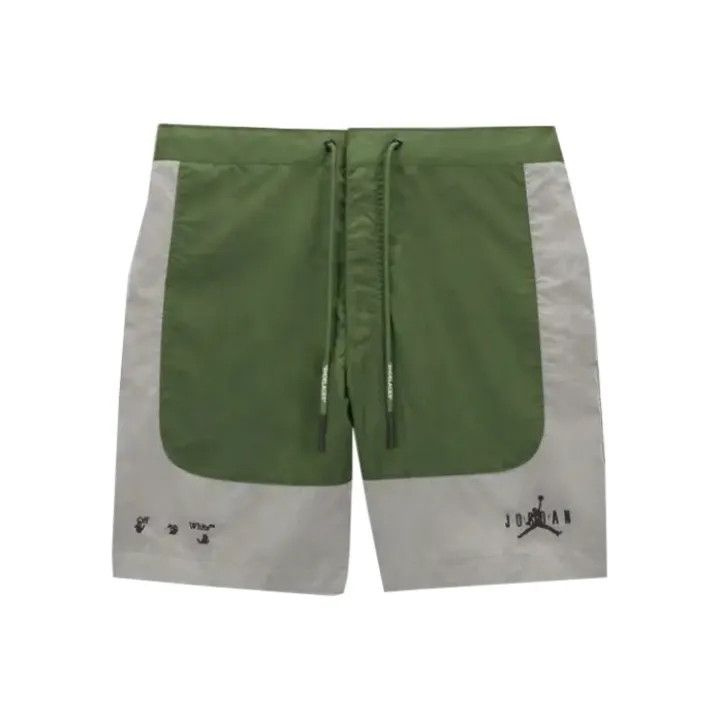 Off-White Jordan x OFF-WHITE Colorblock Athletic Shorts 0079 Size US 26 / EU 42 - 1 Thumbnail
