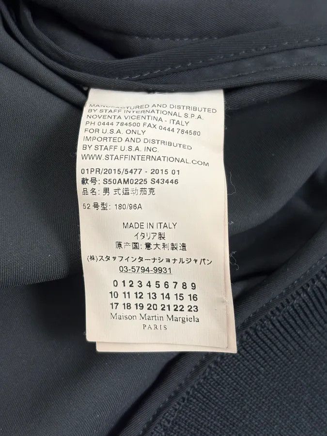 Maison Margiela SS2015 Maison Margiela Black Nylon Minimalist Bomber Jacket Size US M / EU 48-50 / 2 - 13 Thumbnail