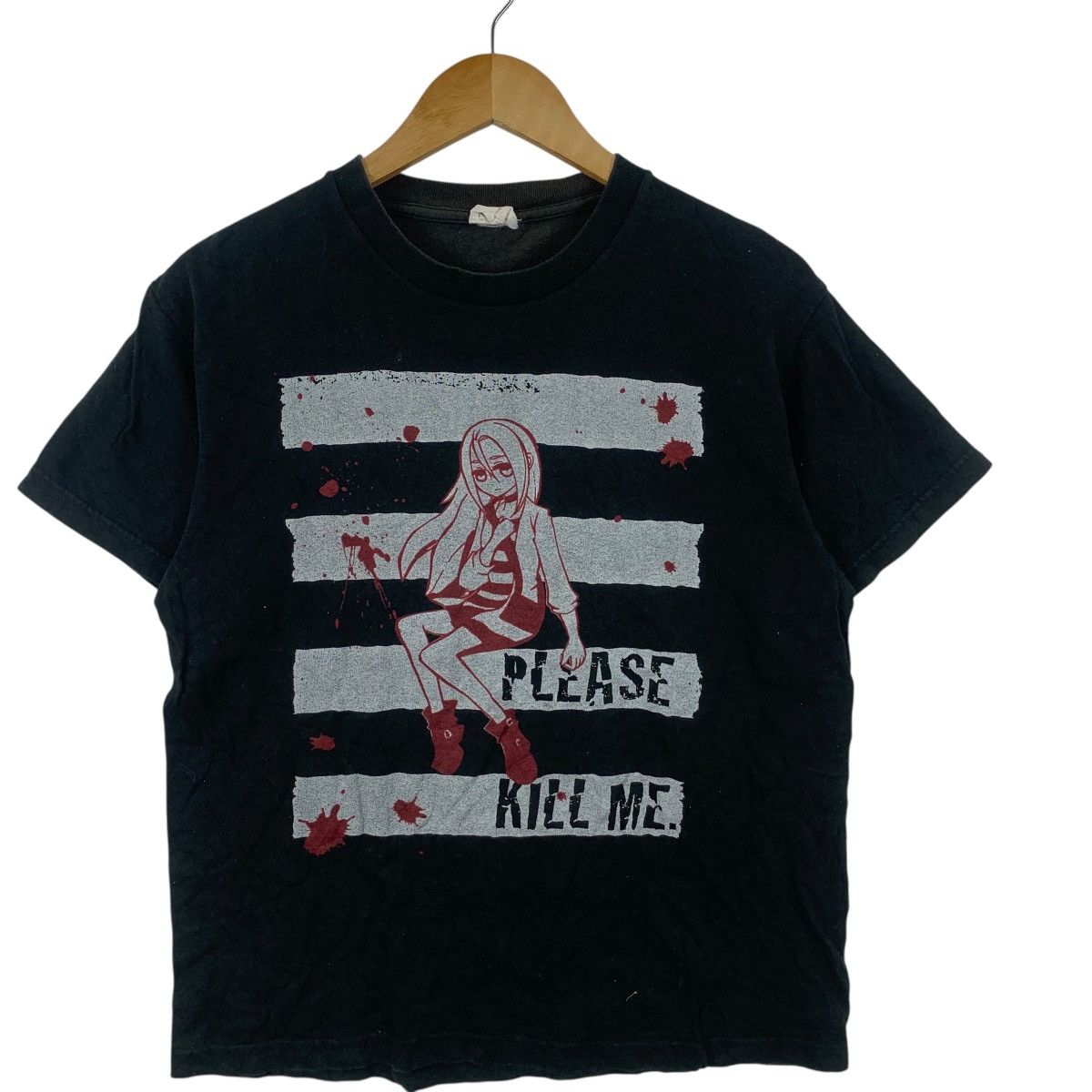 Anime SATSURIKU NO TENSHI Angels Of Death Game Tee Shirt Top Size US M / EU 48-50 / 2 - 5 Thumbnail