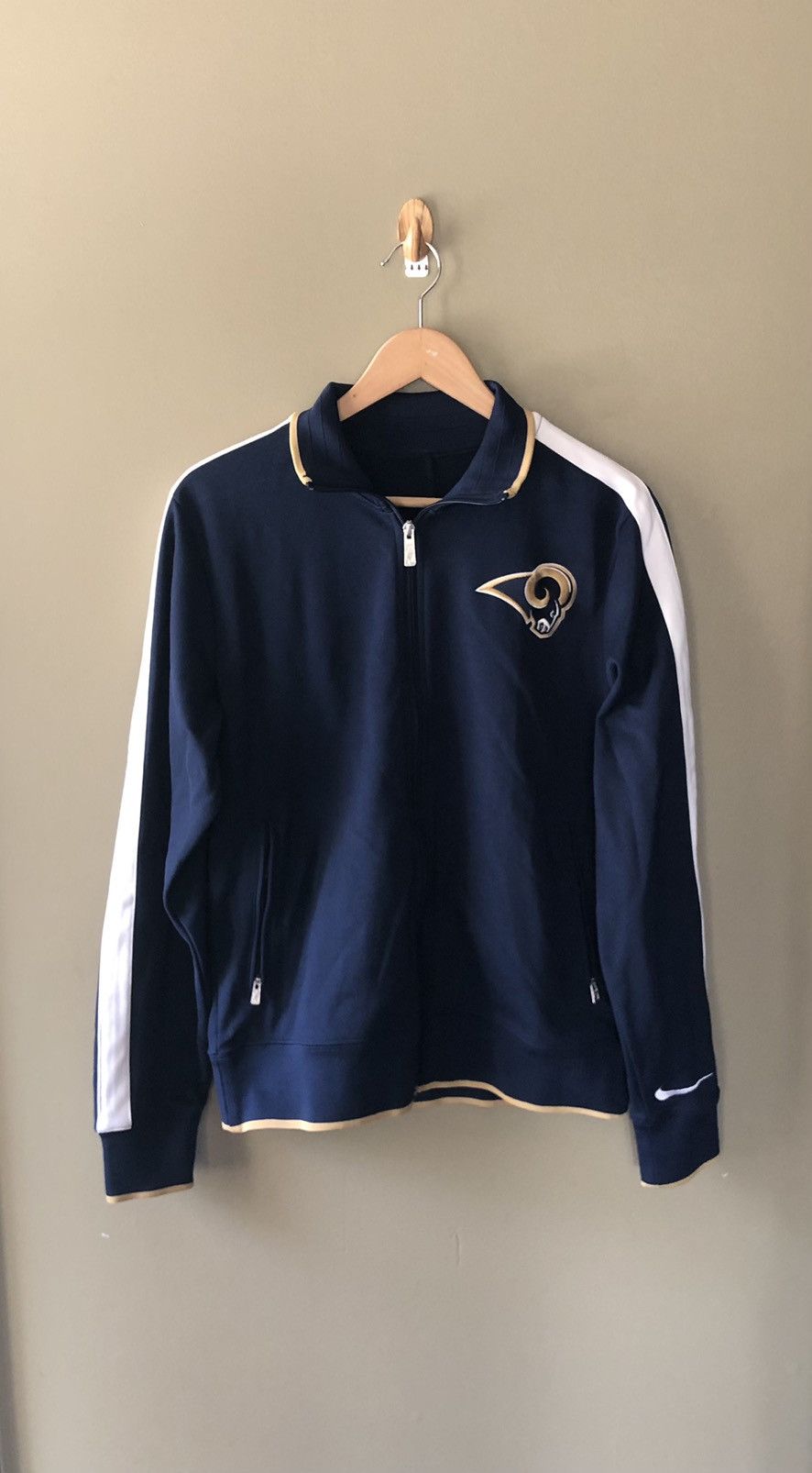 NFL × Nike × Vintage CRZY 🔥Vintage St. Louis Rams Nike jacket Size US M / EU 48-50 / 2 - 1 Thumbnail