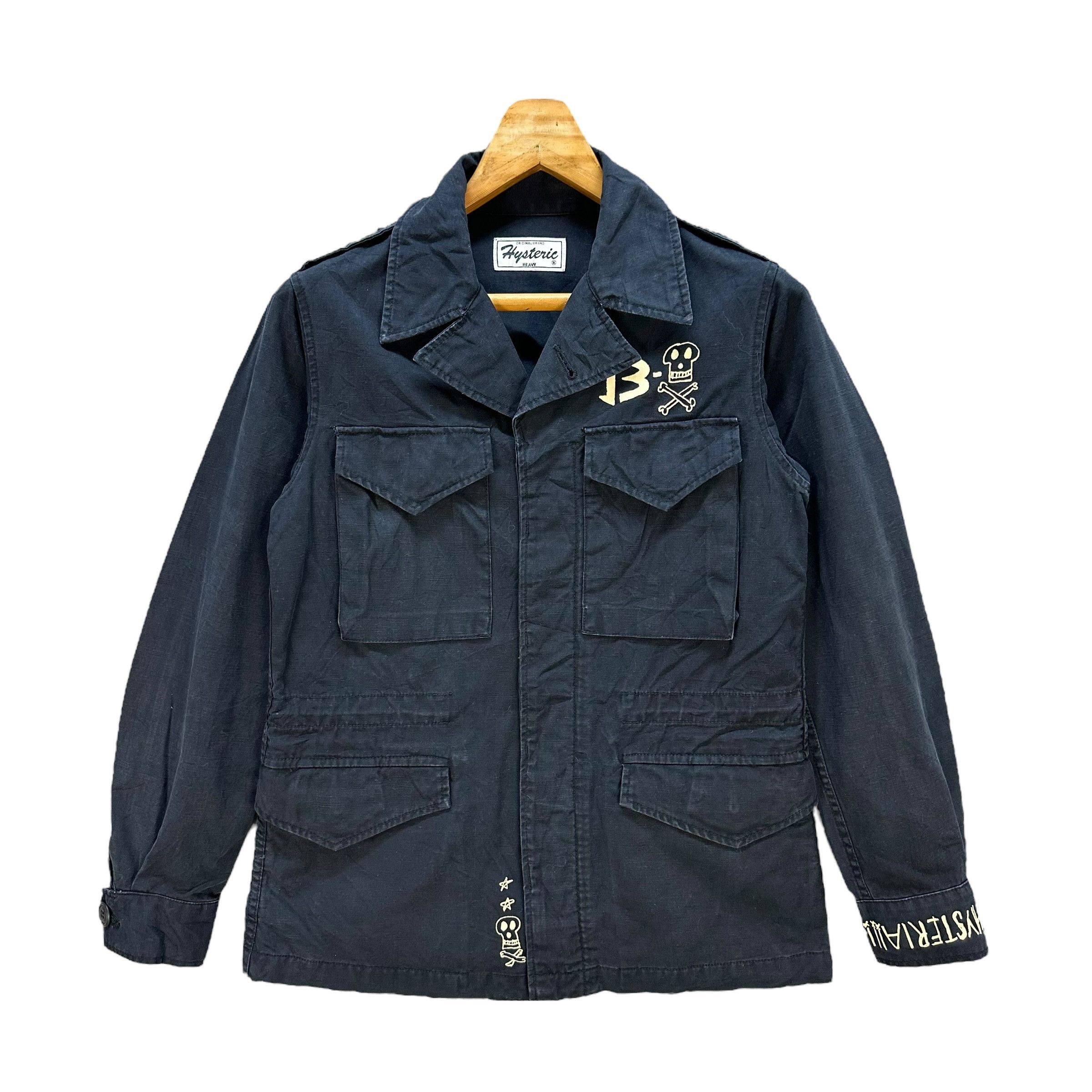 Hysteric Glamour HYSTERIC GLAMOUR Four Pocket Chore Jacket #A51-1192 Size US S / EU 44-46 / 1 - 1 Thumbnail
