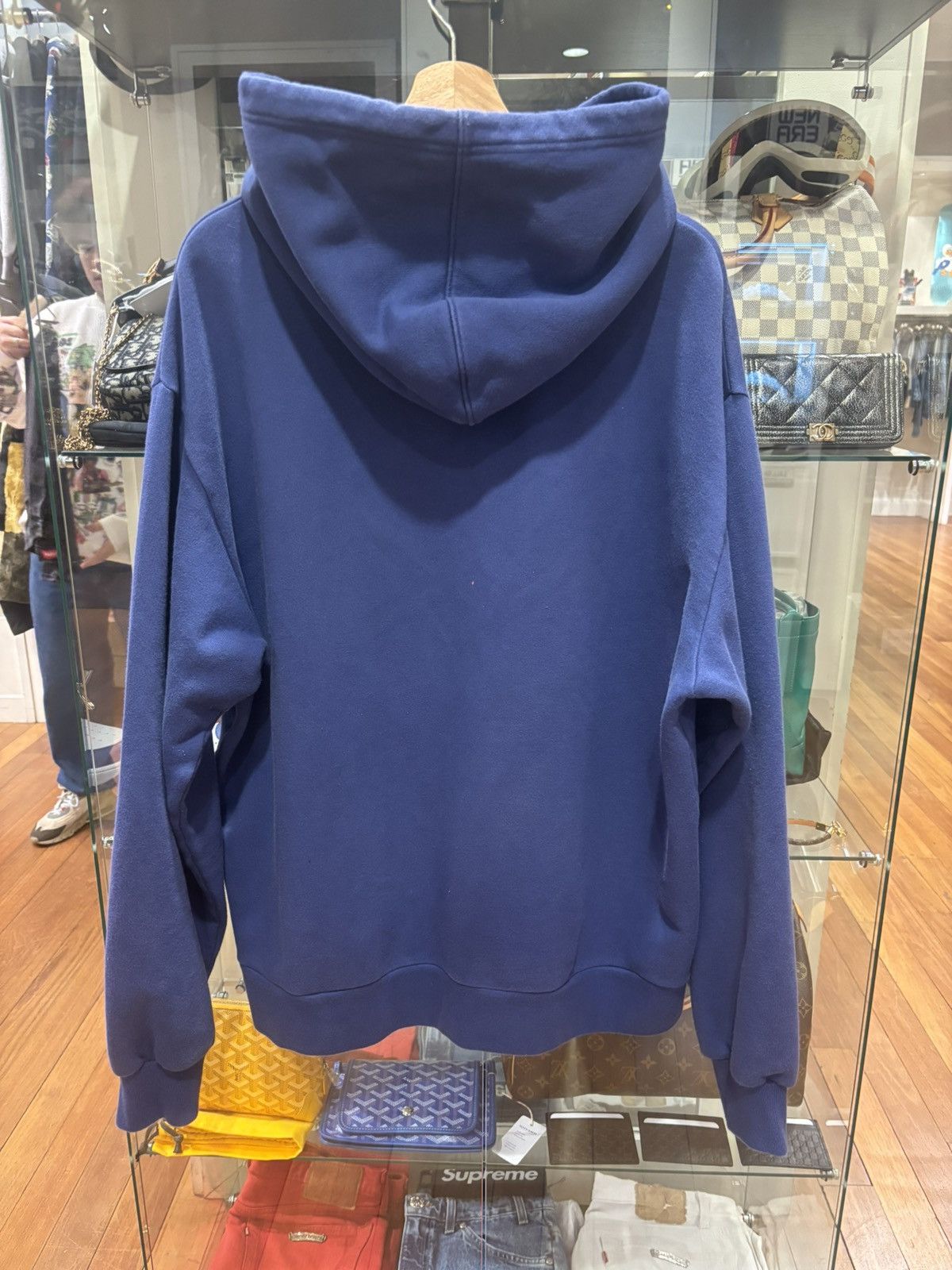 Marni Marni Distressed Hoodie Blue Size US L / EU 52-54 / 3 - 2 Thumbnail