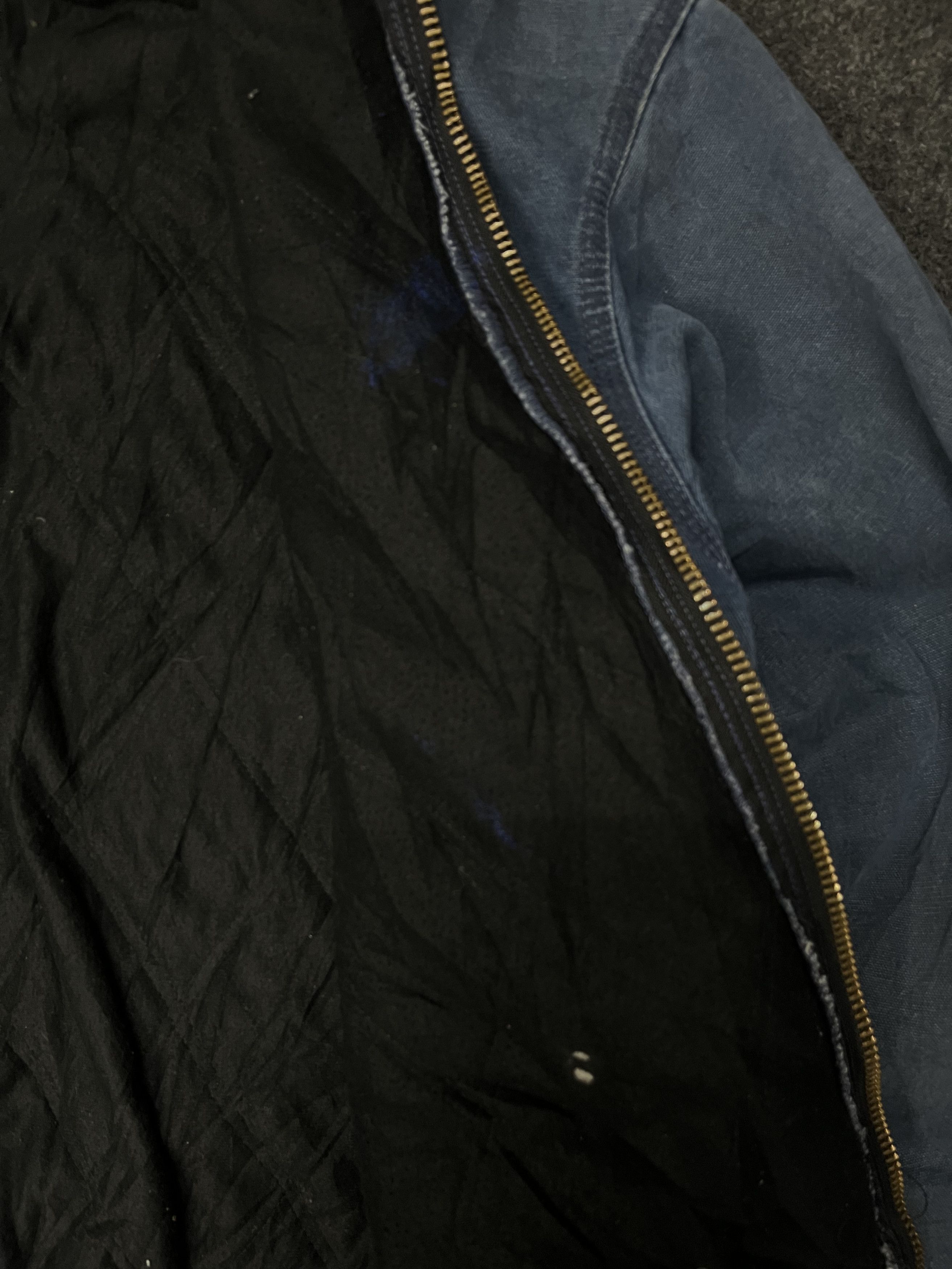 Carhartt × Vintage RARE💥 90’s Vintage Carhartt Active Jacket Blue J68 BLU Size US L / EU 52-54 / 3 - 12 Thumbnail