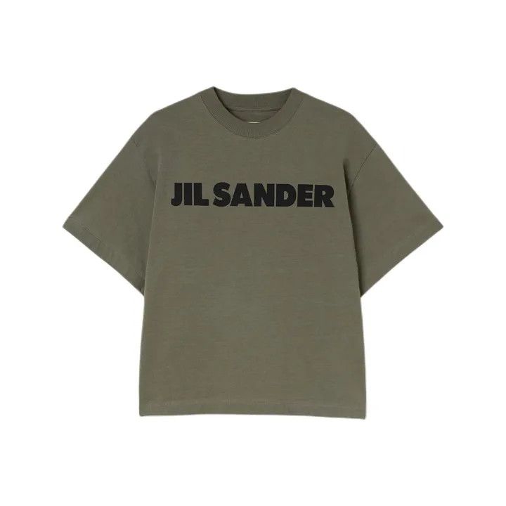 Jil Sander JIL SANDER Logo Print Short Sleeve T-Shirt 0079 Size M / US 6-8 / IT 42-44 - 1 Thumbnail