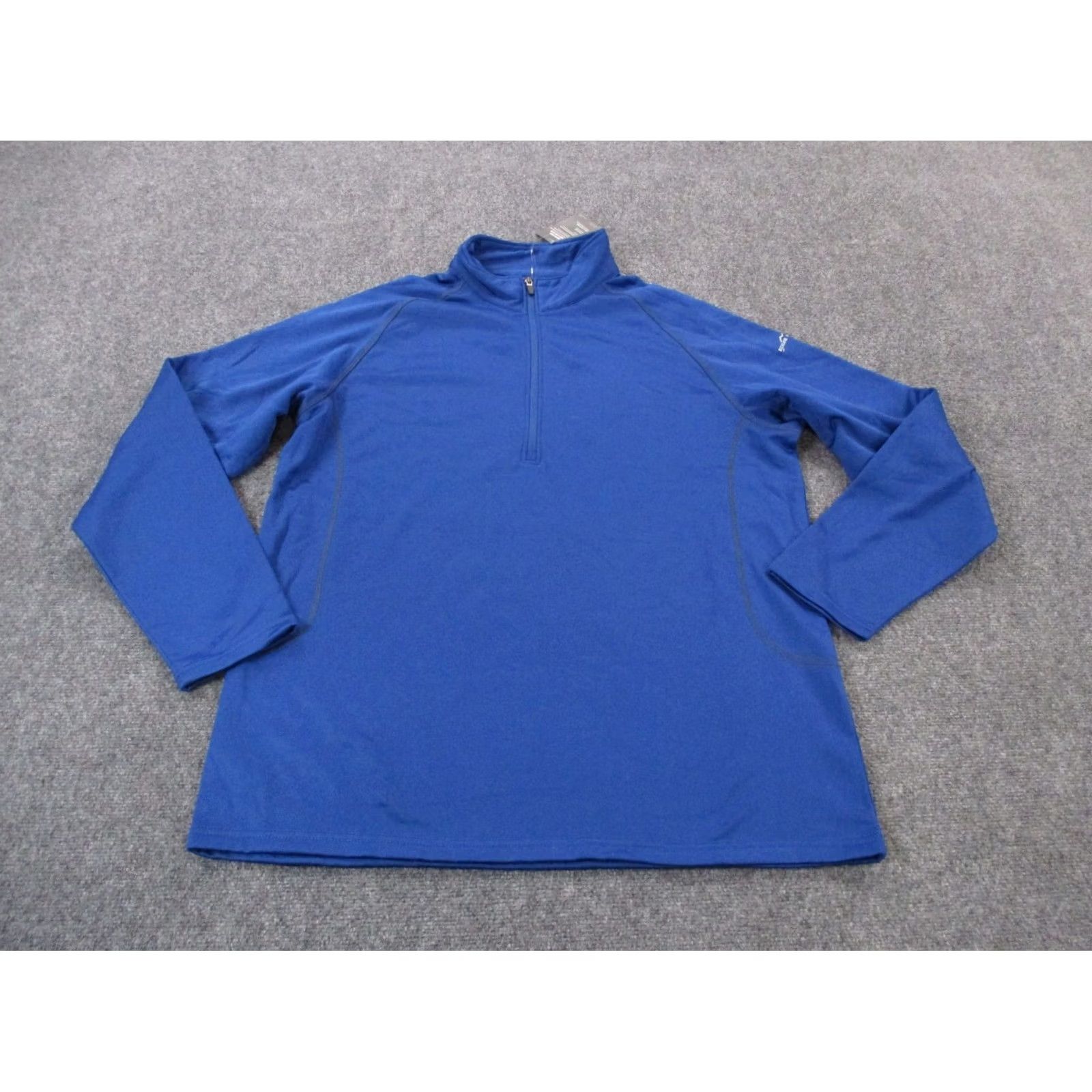 Eddie Bauer Eddie Bauer Jacket Mens 2XL Pullover Smooth Fleece Lined Base Layer Pullover NEW Blue Size US XXL / EU 58 / 5 - 2 Thumbnail